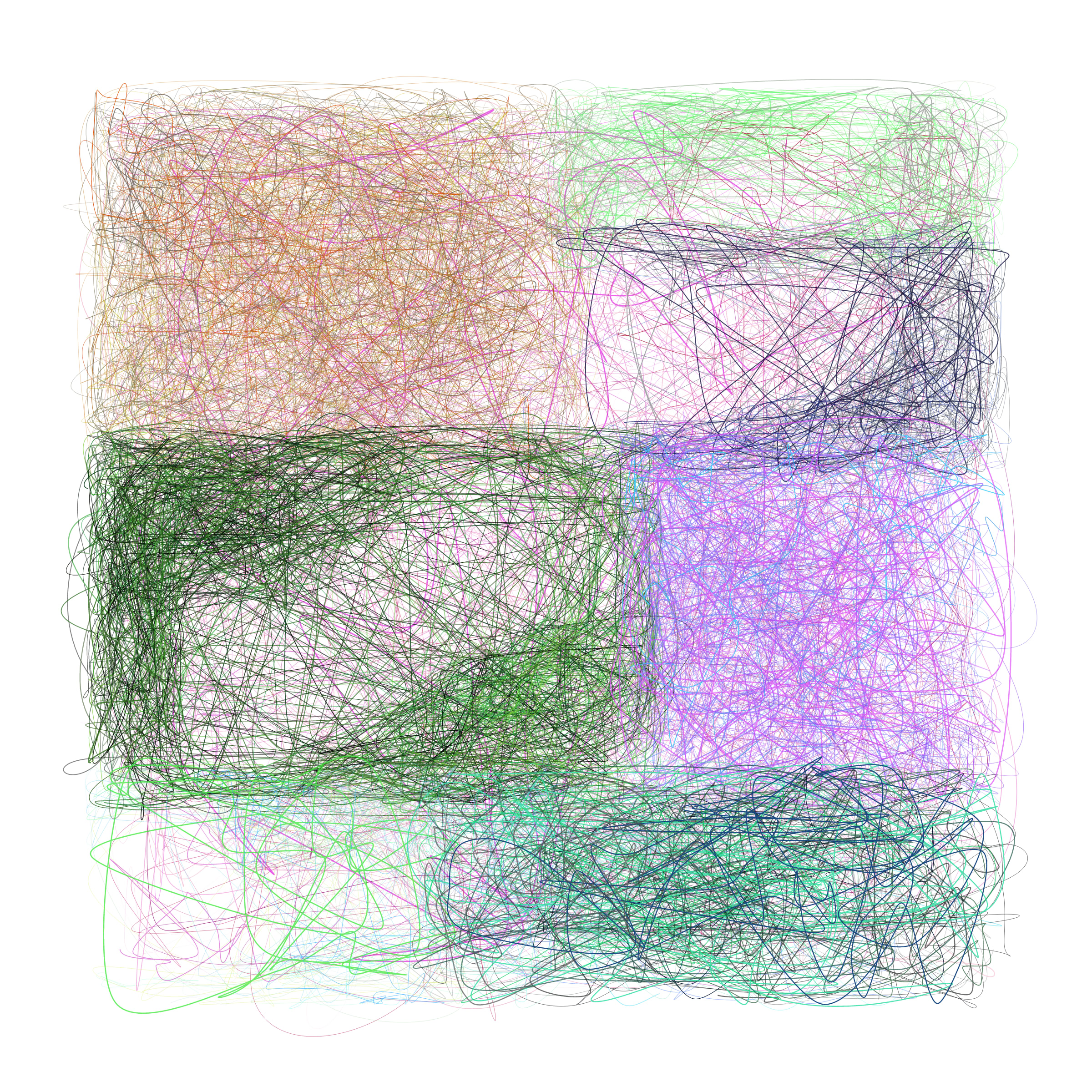 Scribbled Boundaries #131000235