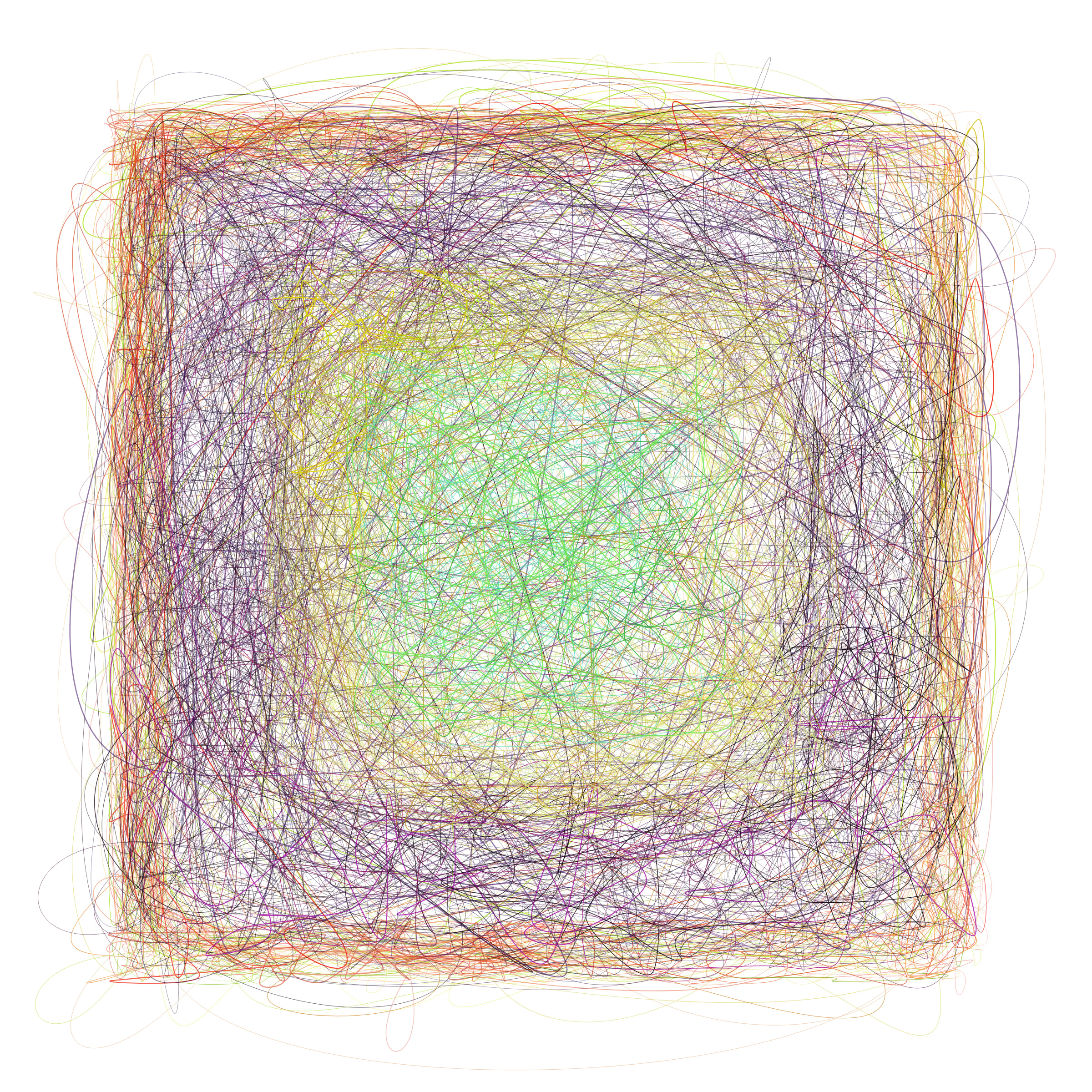 Scribbled Boundaries #131000241