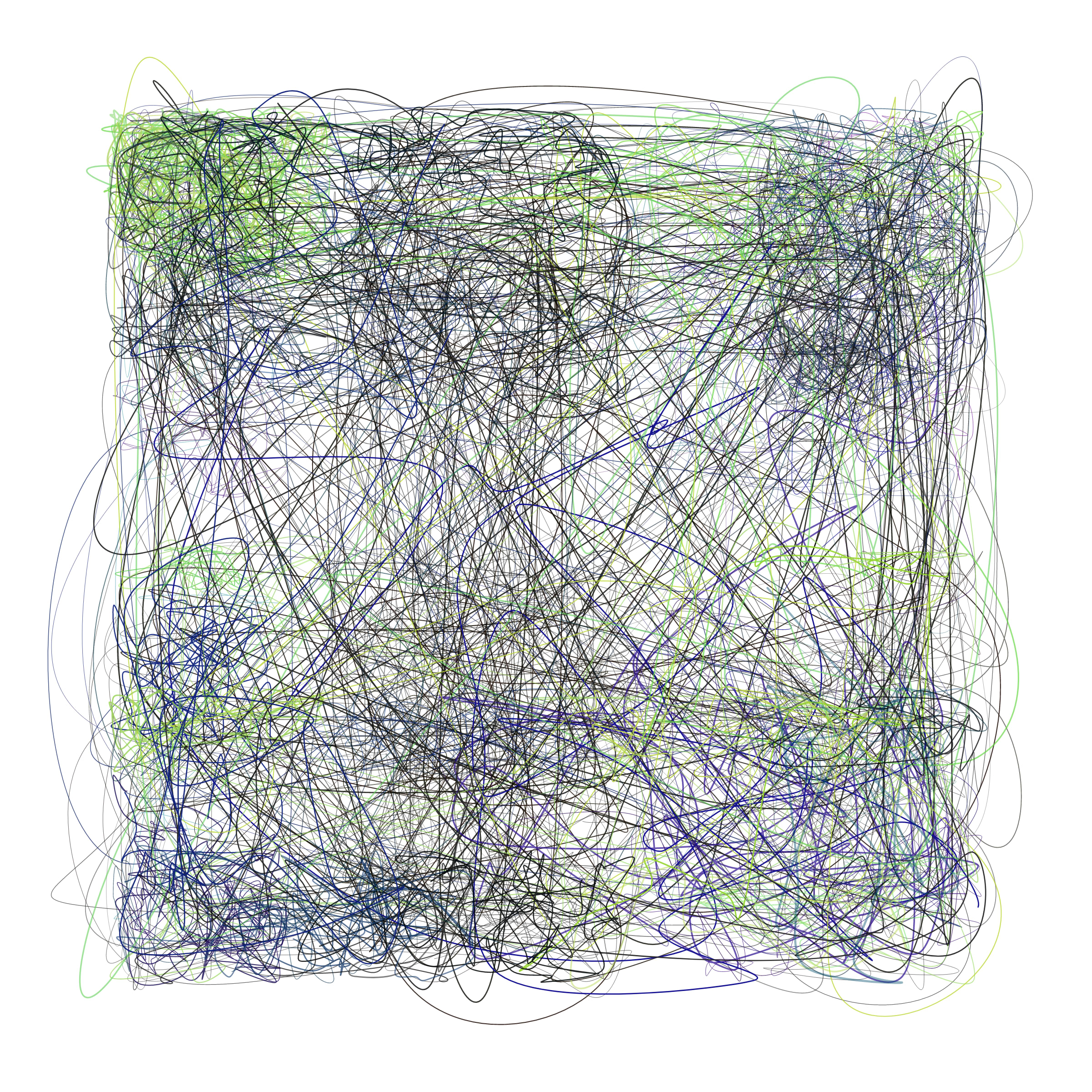Scribbled Boundaries #131000246