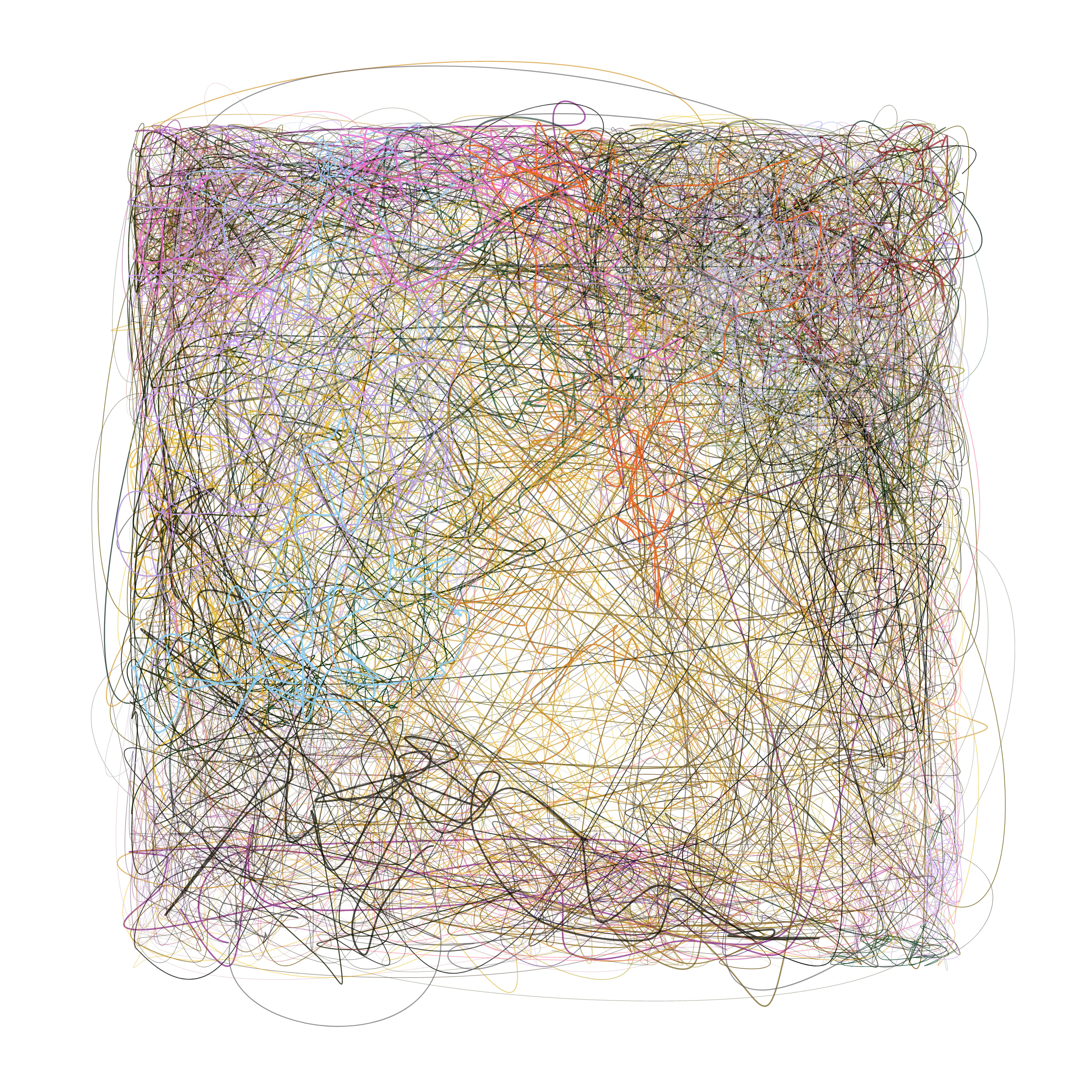 Scribbled Boundaries #131000279