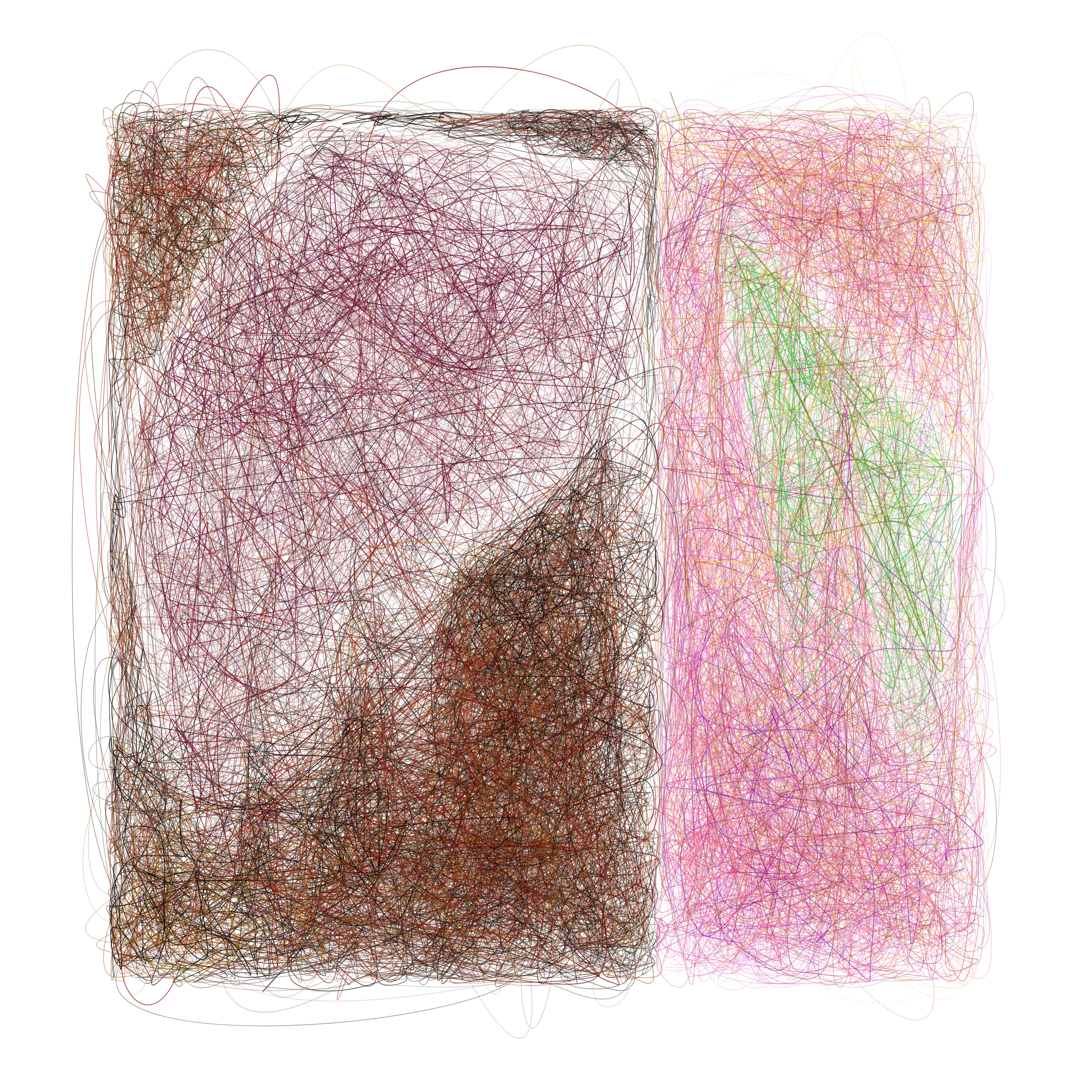 Scribbled Boundaries #131000335