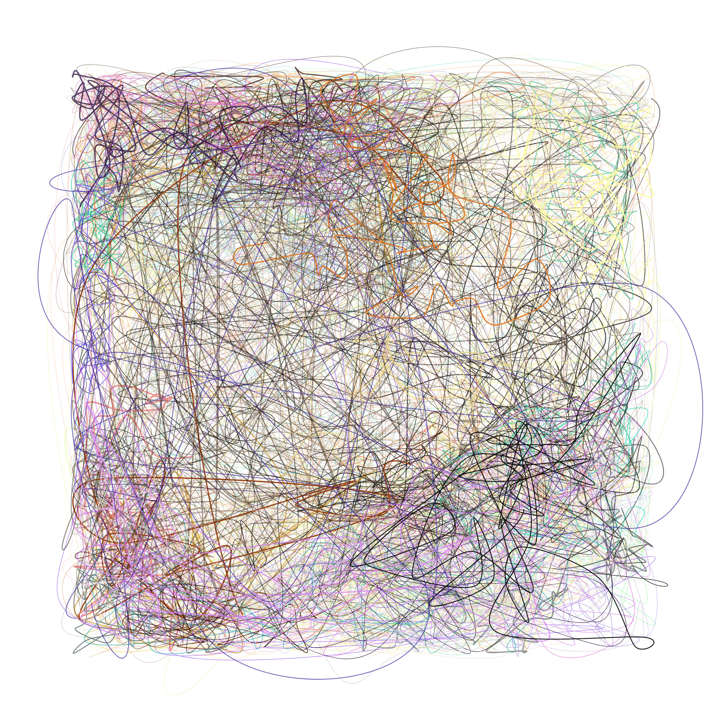 Scribbled Boundaries #131000629