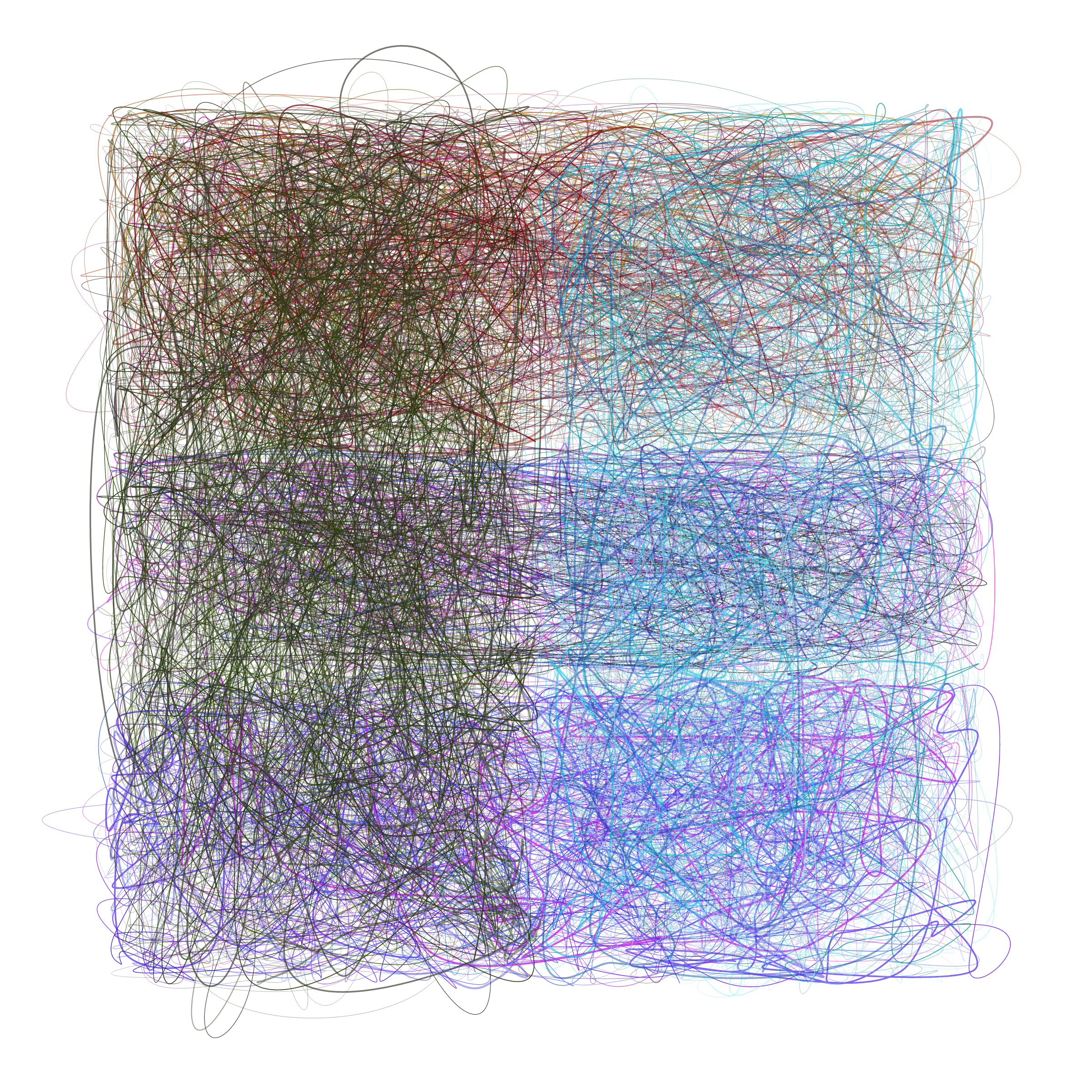 Scribbled Boundaries #131000764