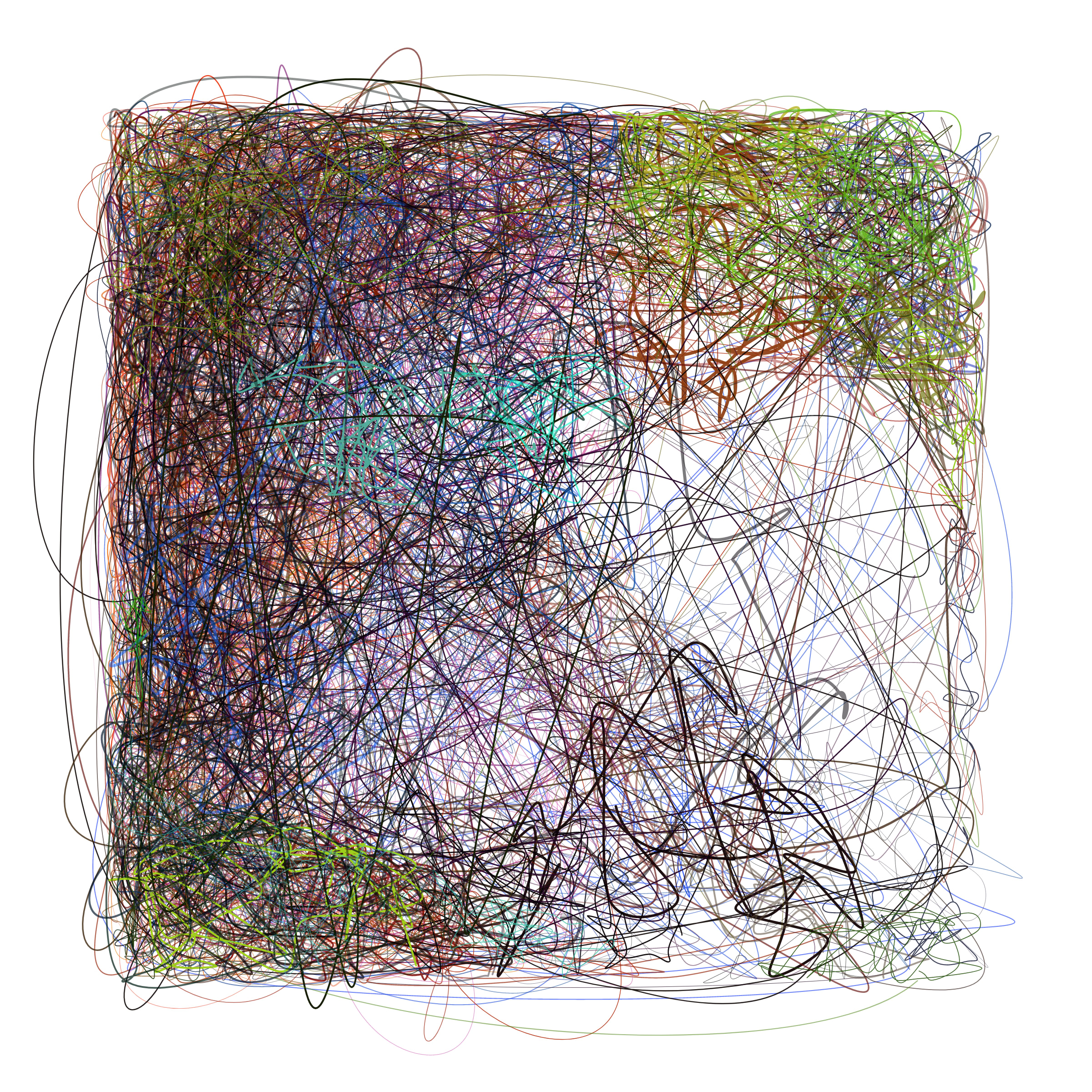 Scribbled Boundaries #131000840