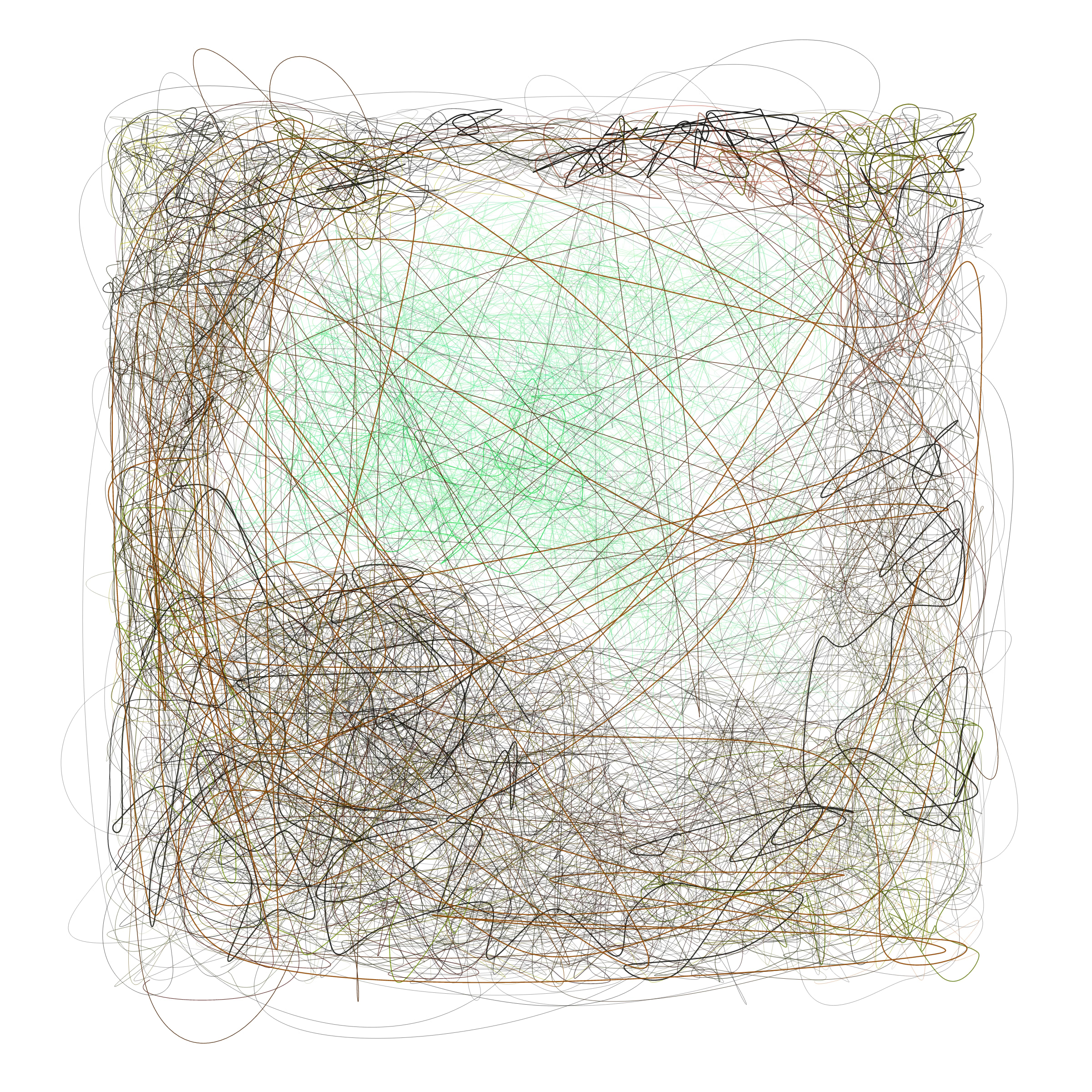 Scribbled Boundaries #131000932