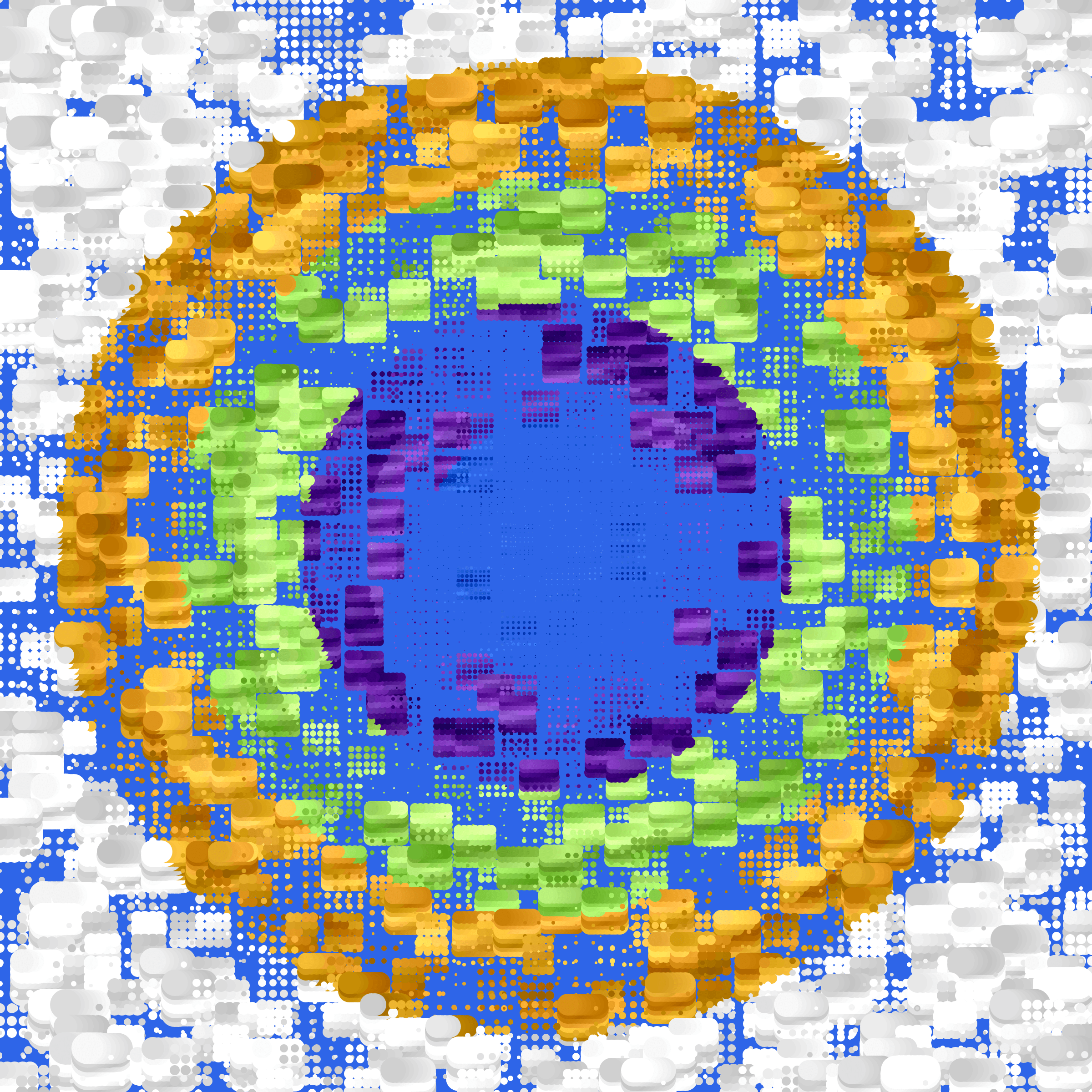 Dot Matrix Gradient Study #149000124