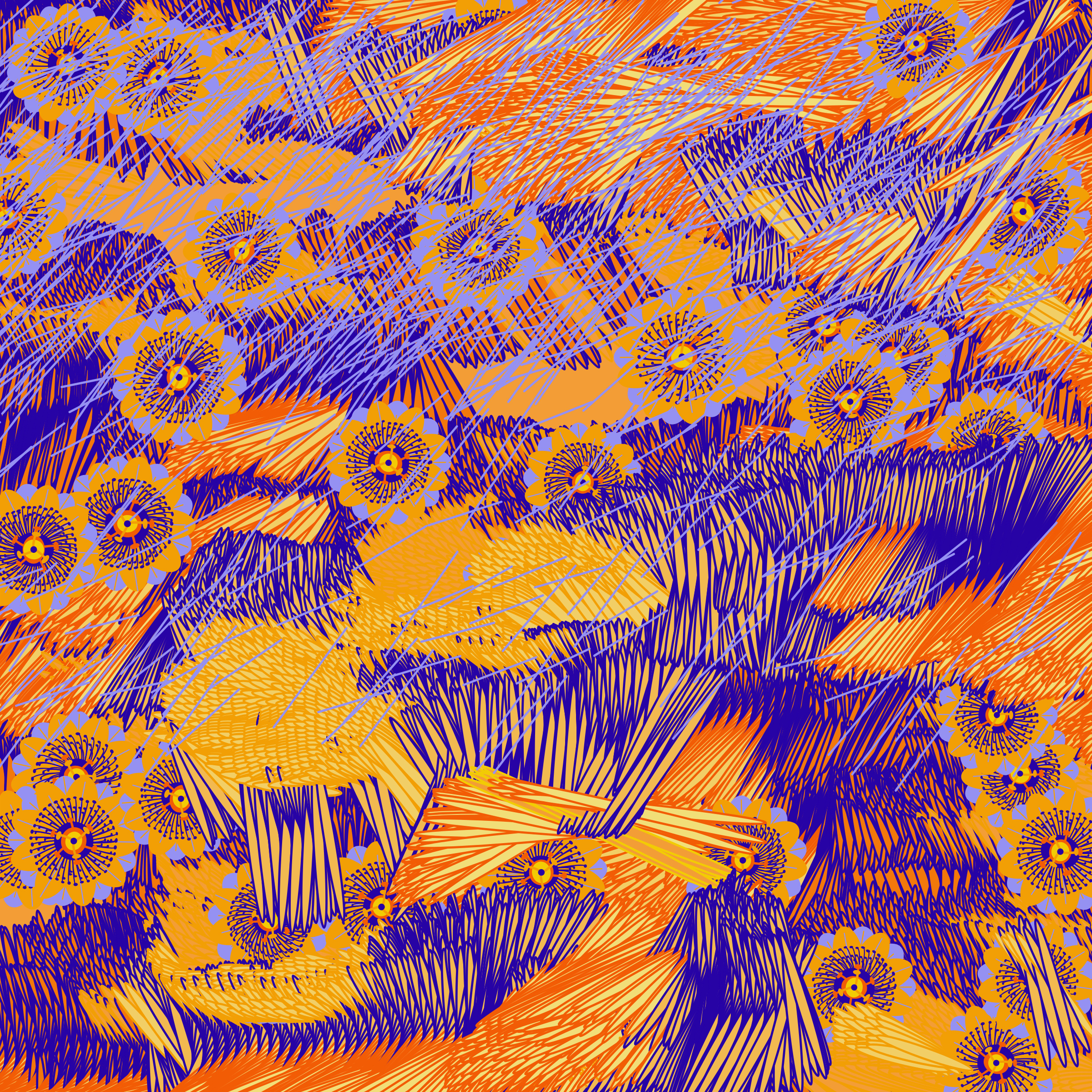 Fragments of an Infinite Field #159000254