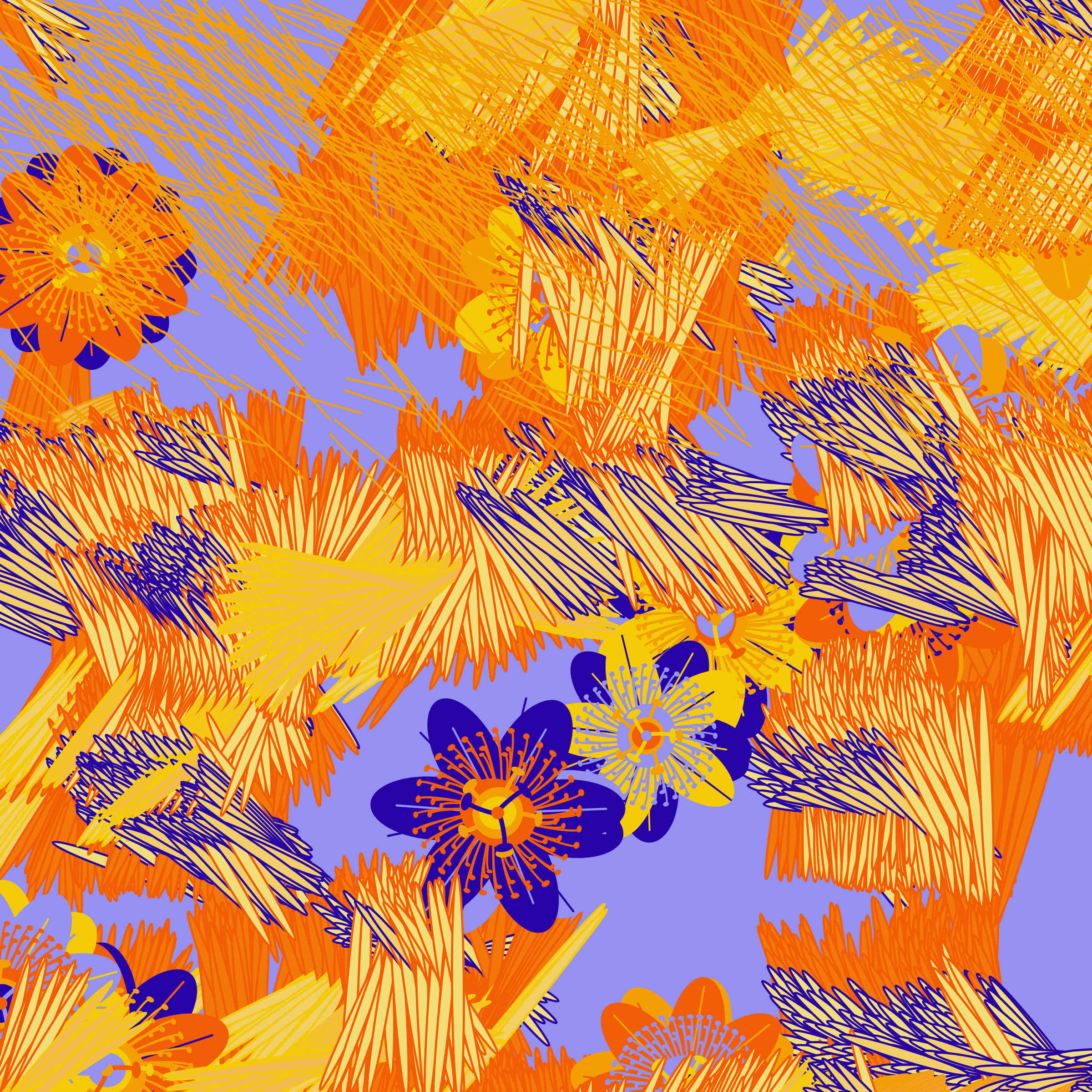 Fragments of an Infinite Field #159000314