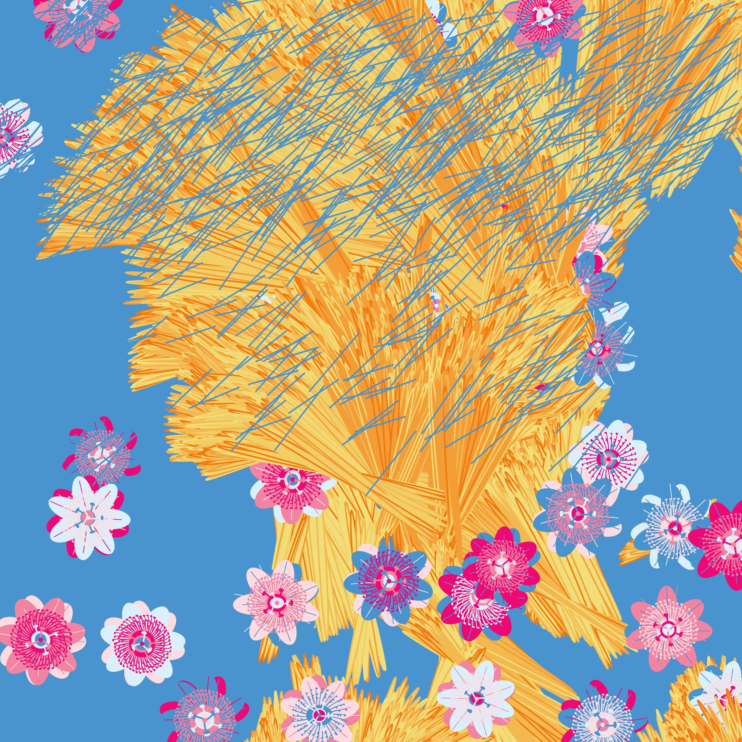 Fragments of an Infinite Field #159000325