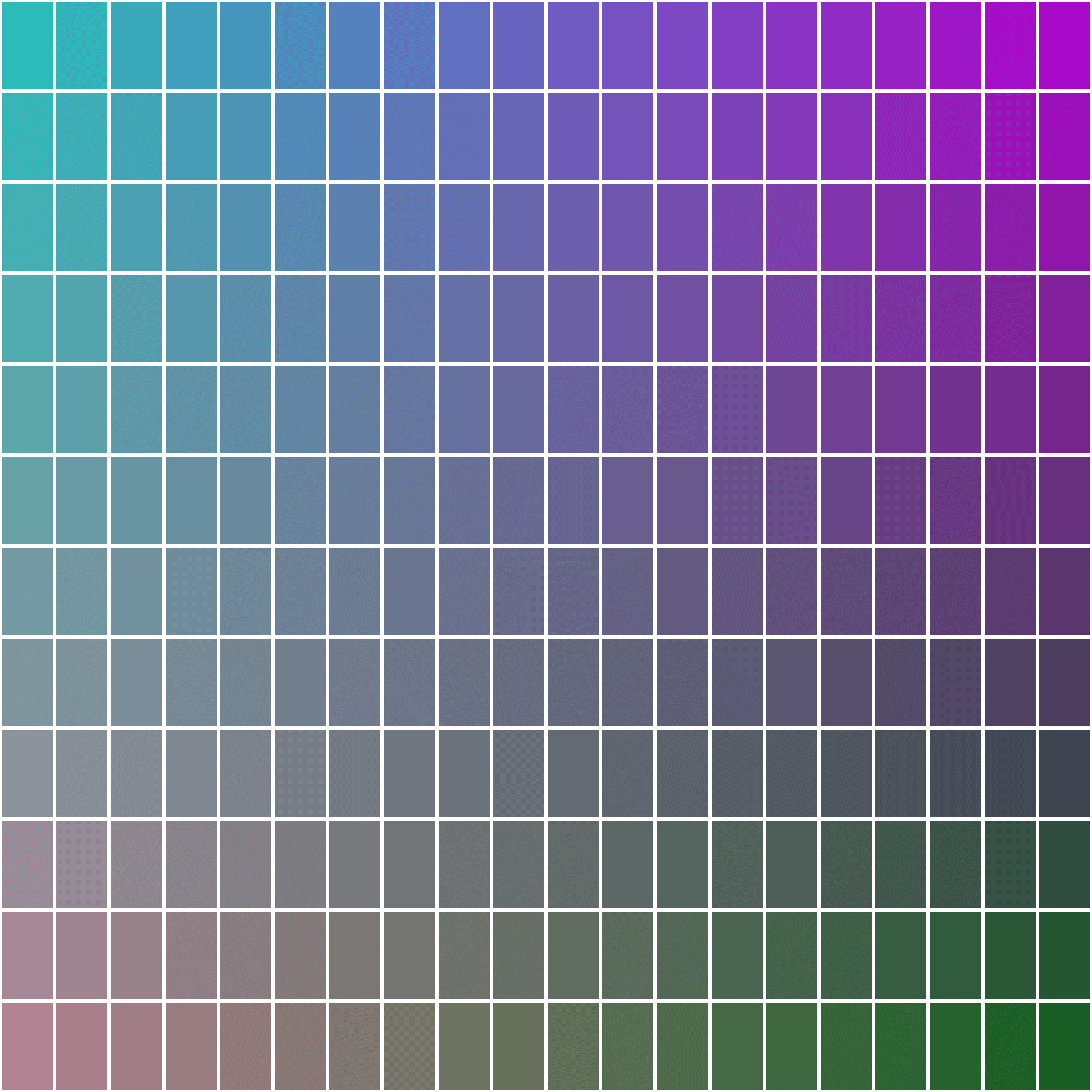 Color Study #16001601