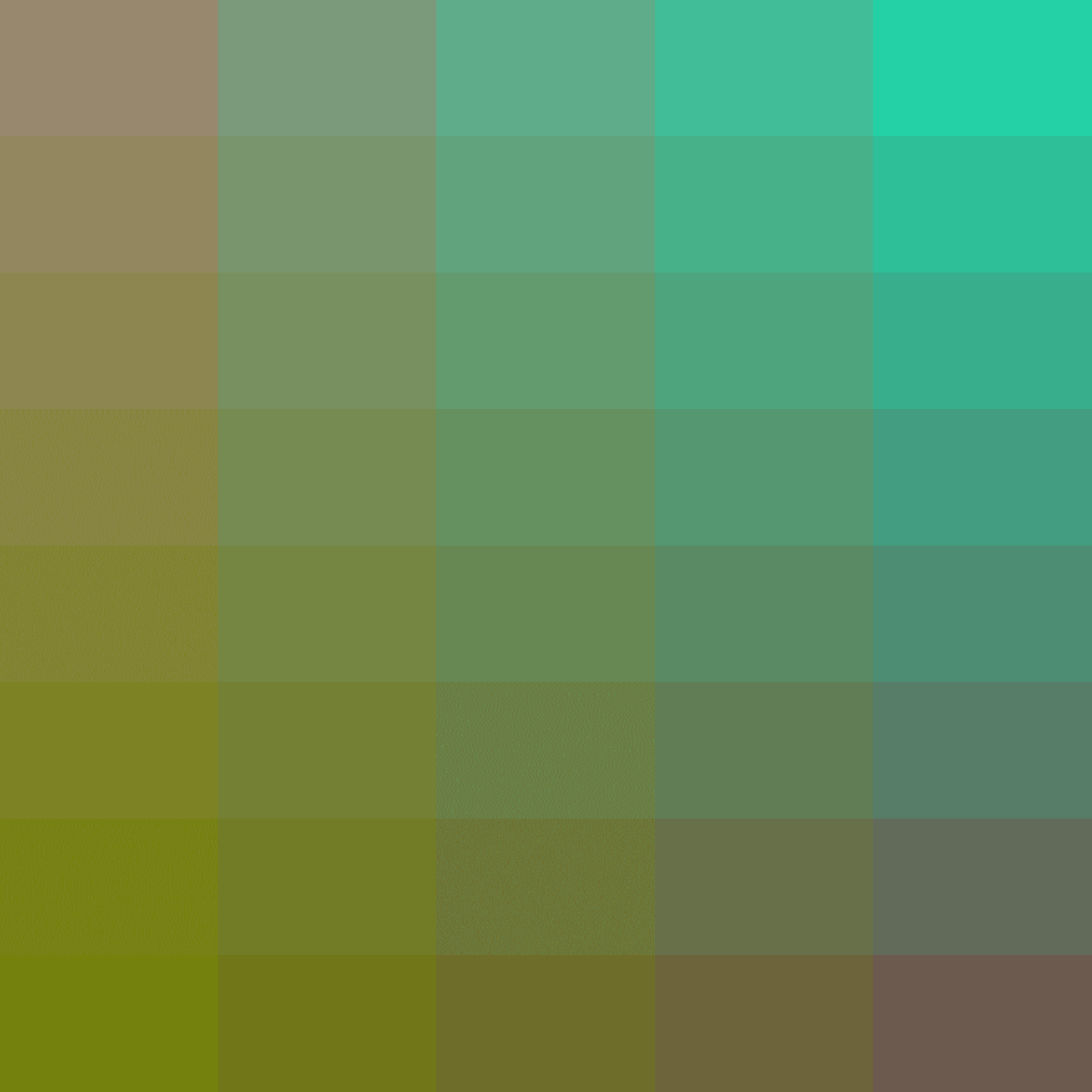 Color Study #16001818
