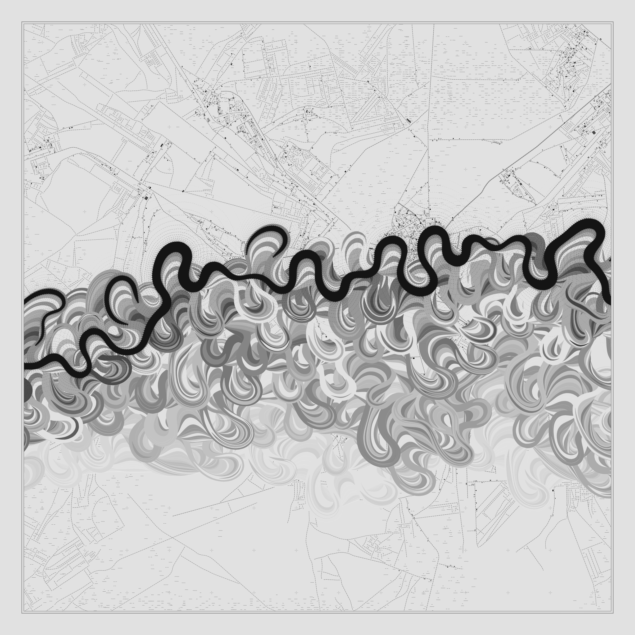 Ancient Courses of Fictional Rivers
