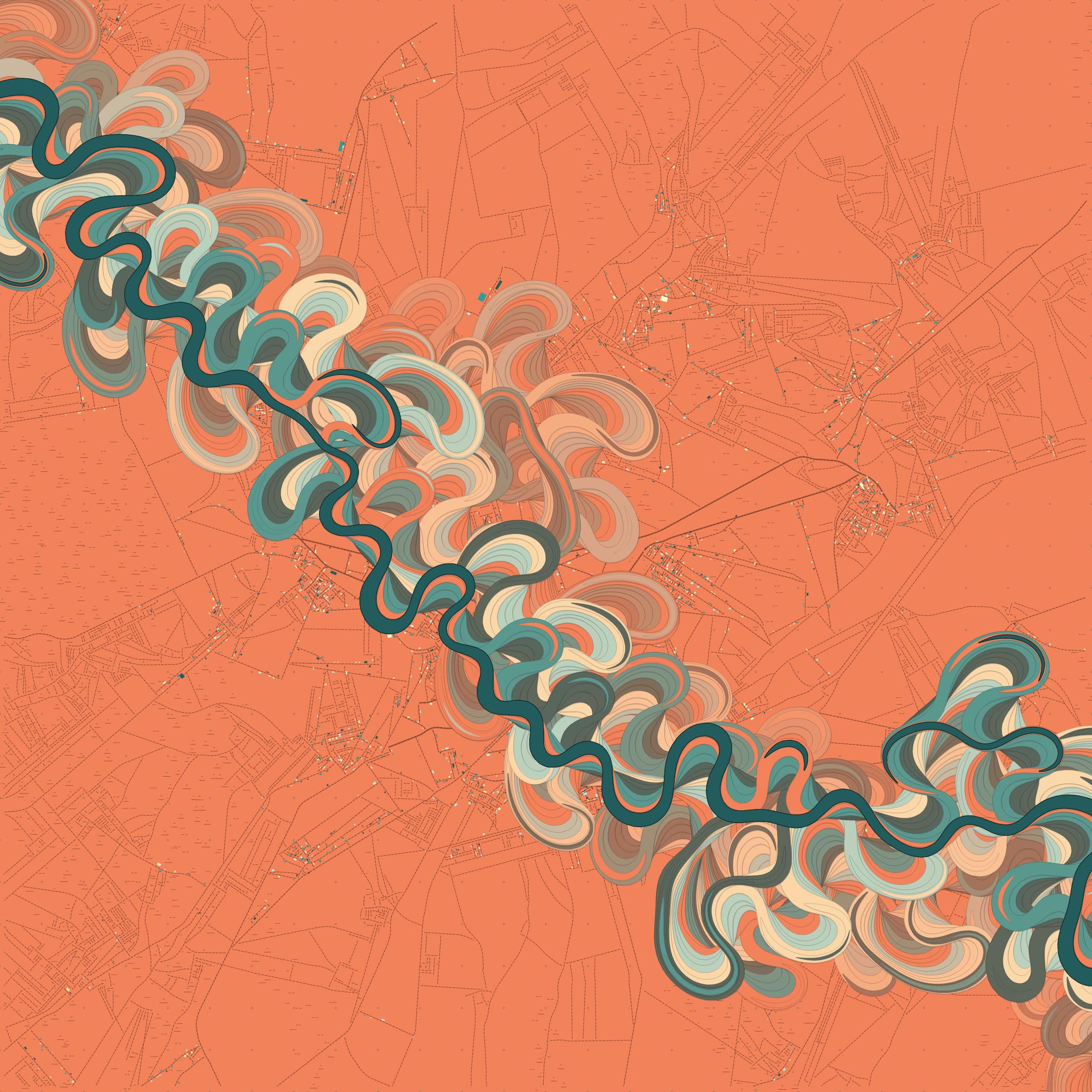 Featured token for: Ancient Courses of Fictional Rivers