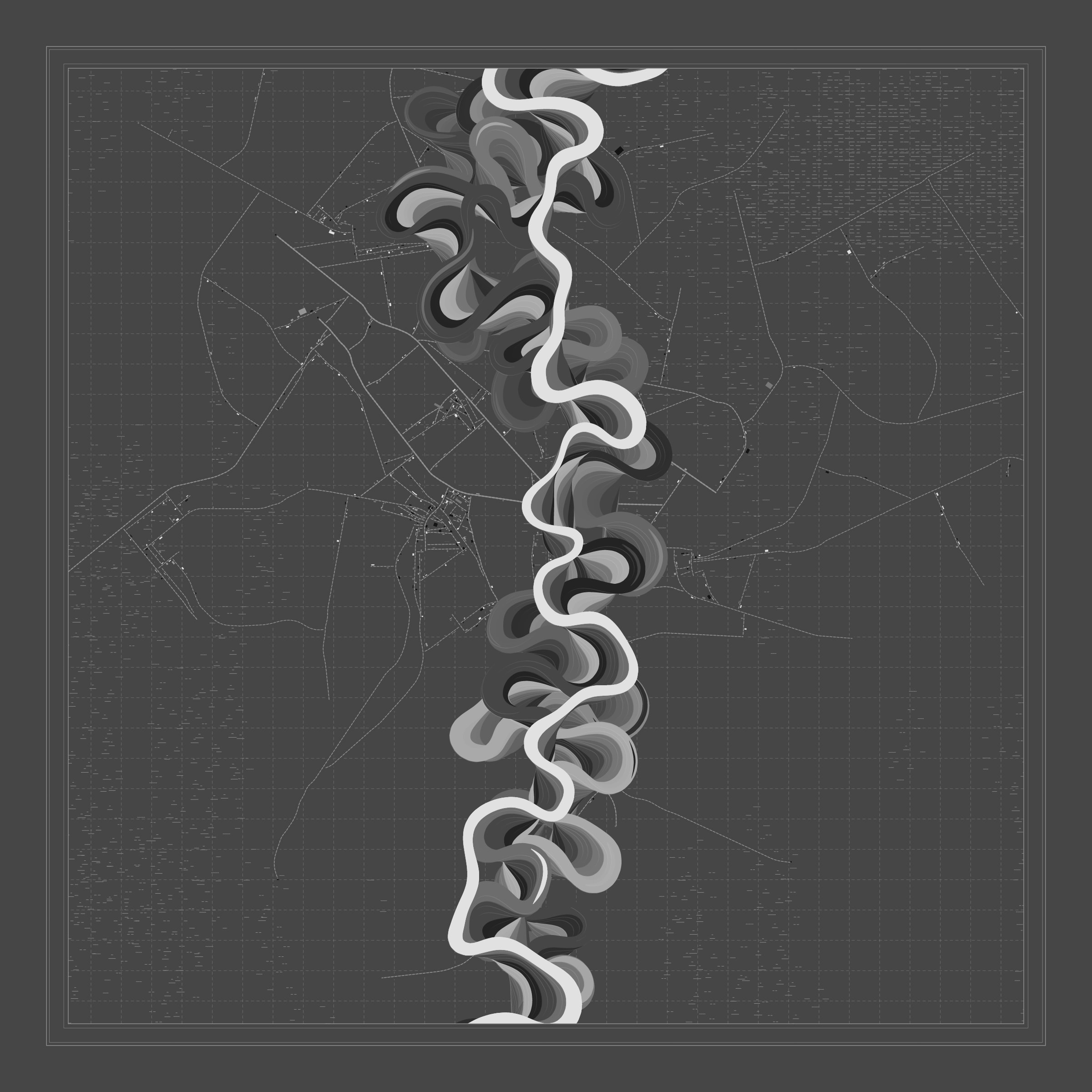 Ancient Courses of Fictional Rivers