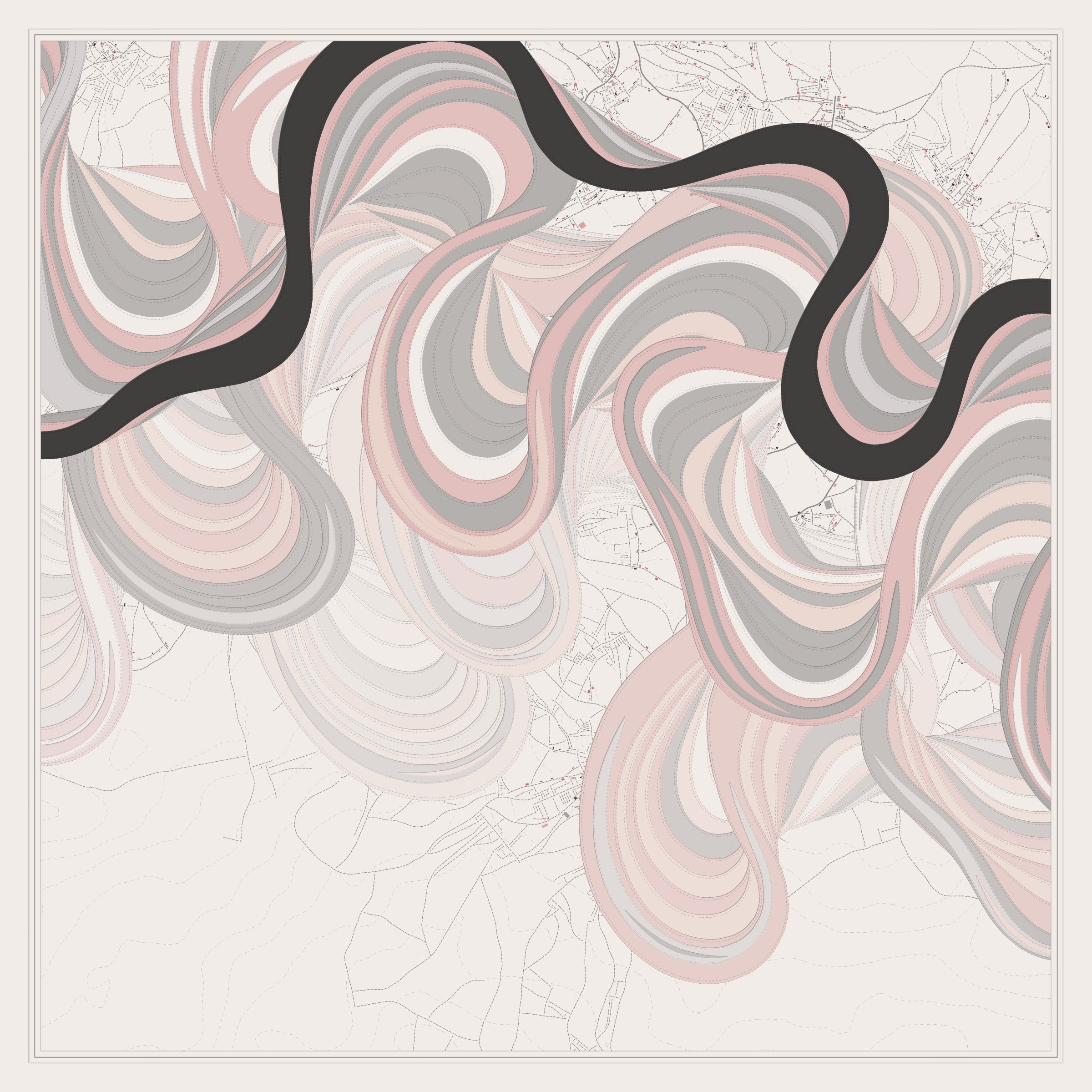 Ancient Courses of Fictional Rivers