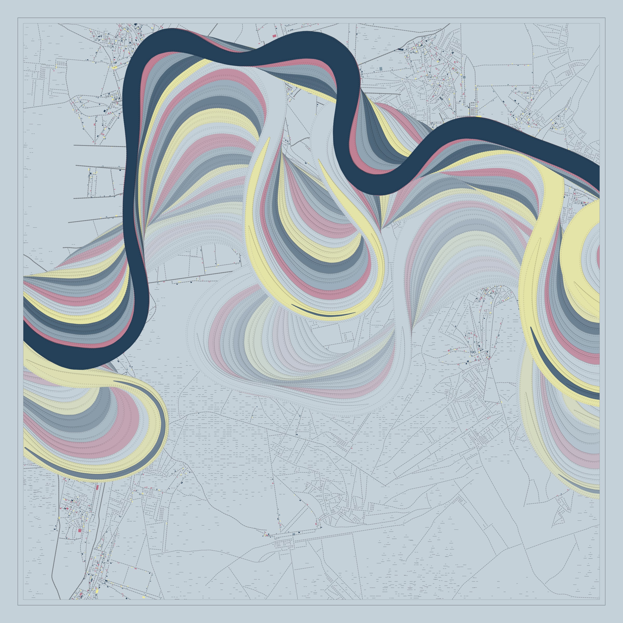 Ancient Courses of Fictional Rivers