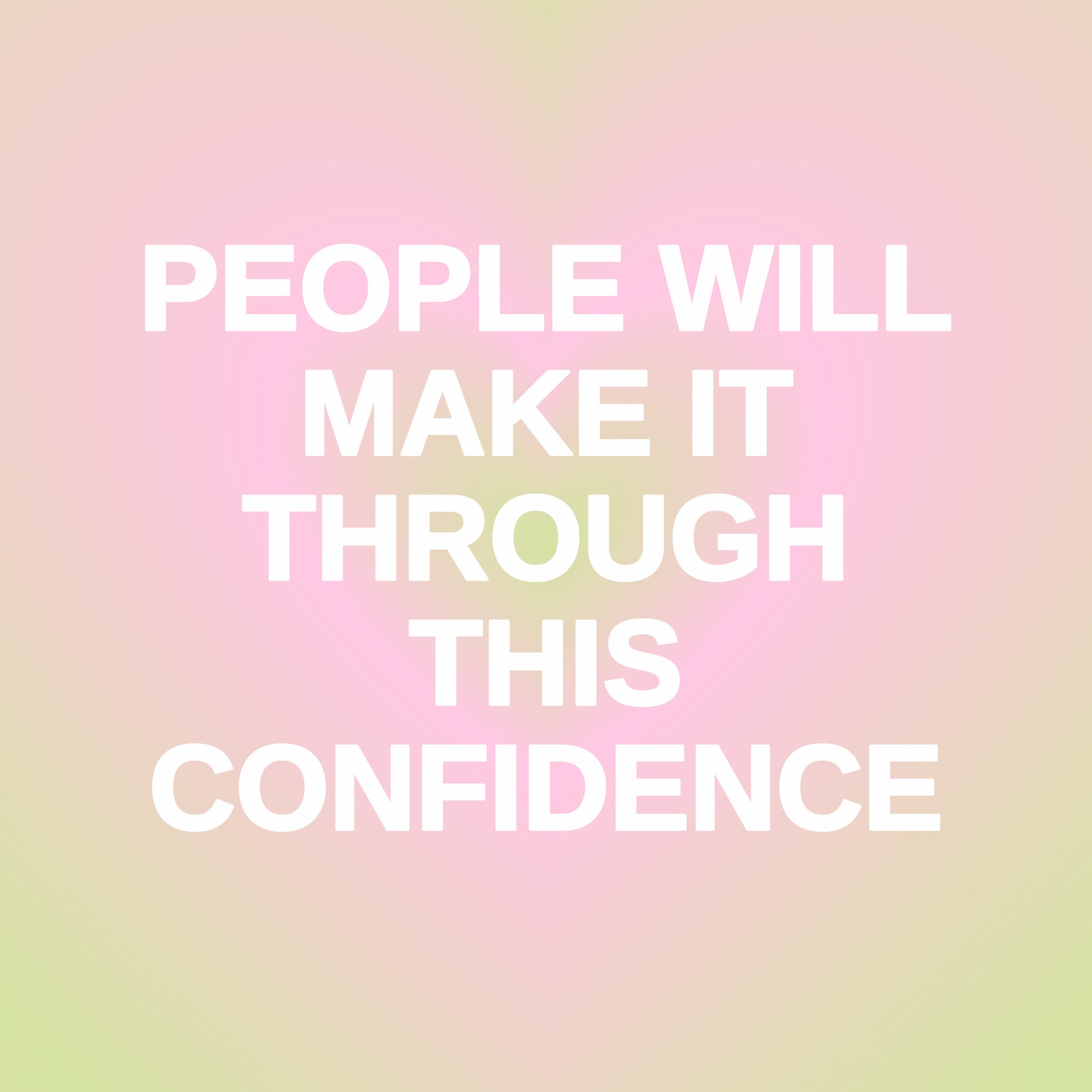 Featured token for: FAKE IT TILL YOU MAKE IT