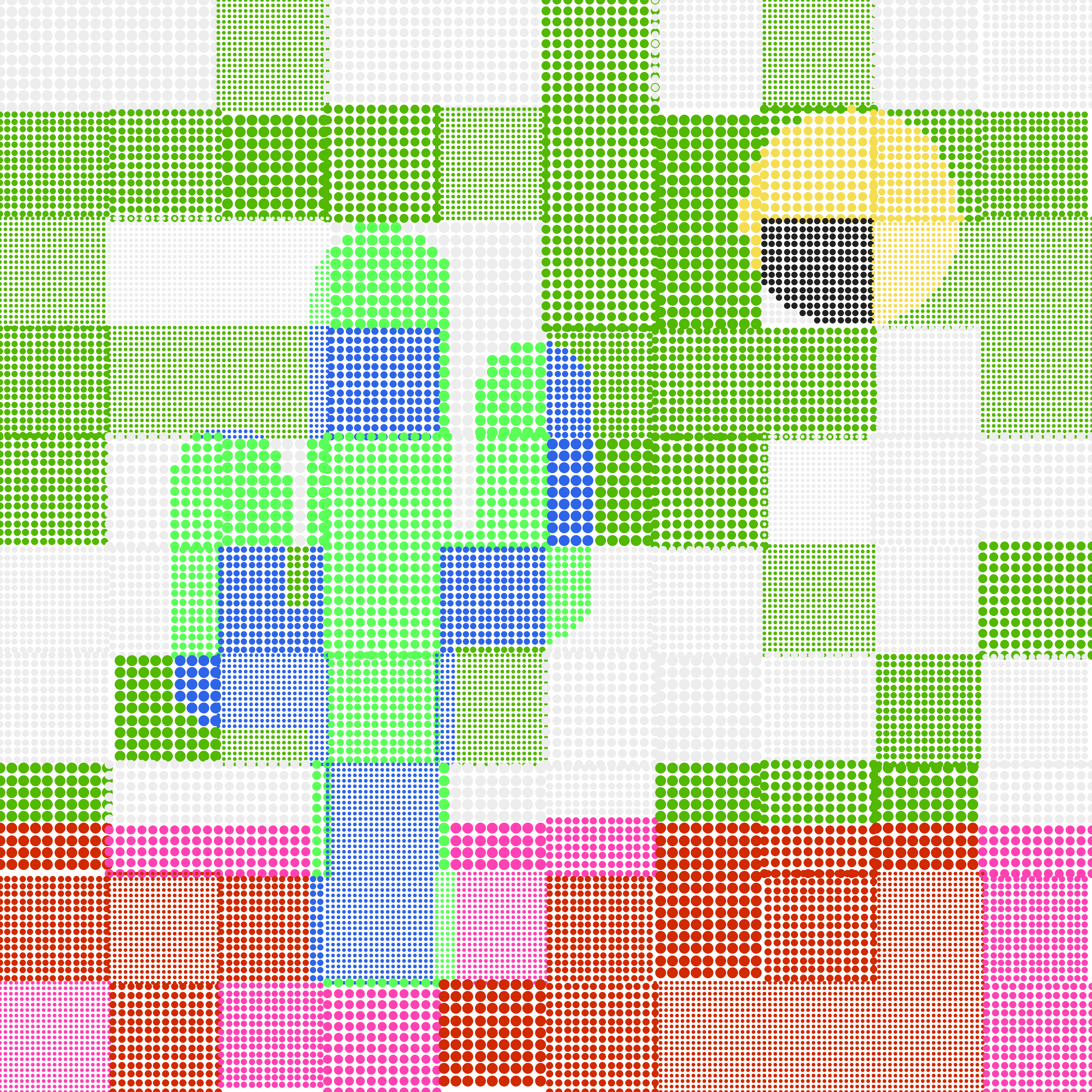 Patchwork Saguaros #66000065