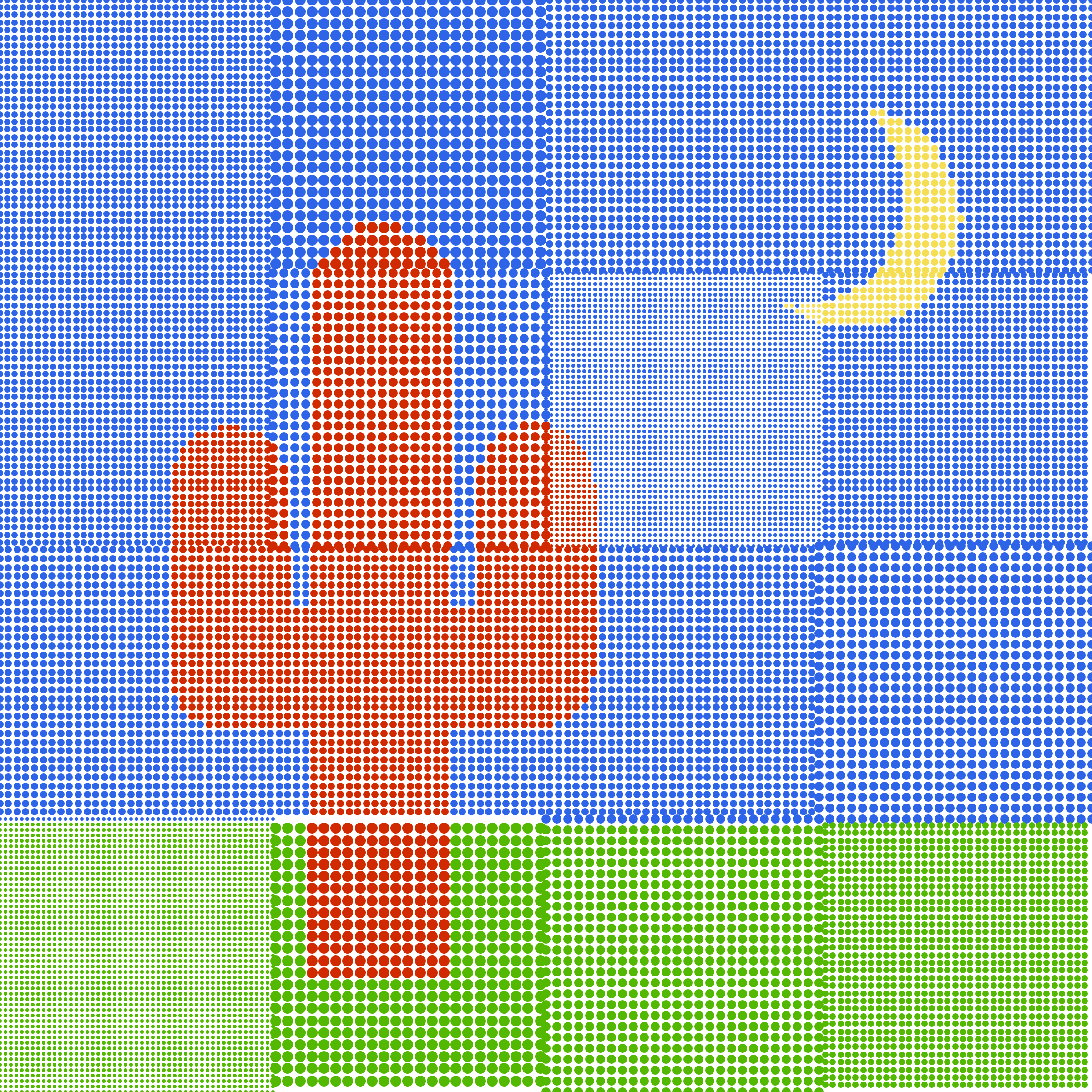 Patchwork Saguaros #66000066