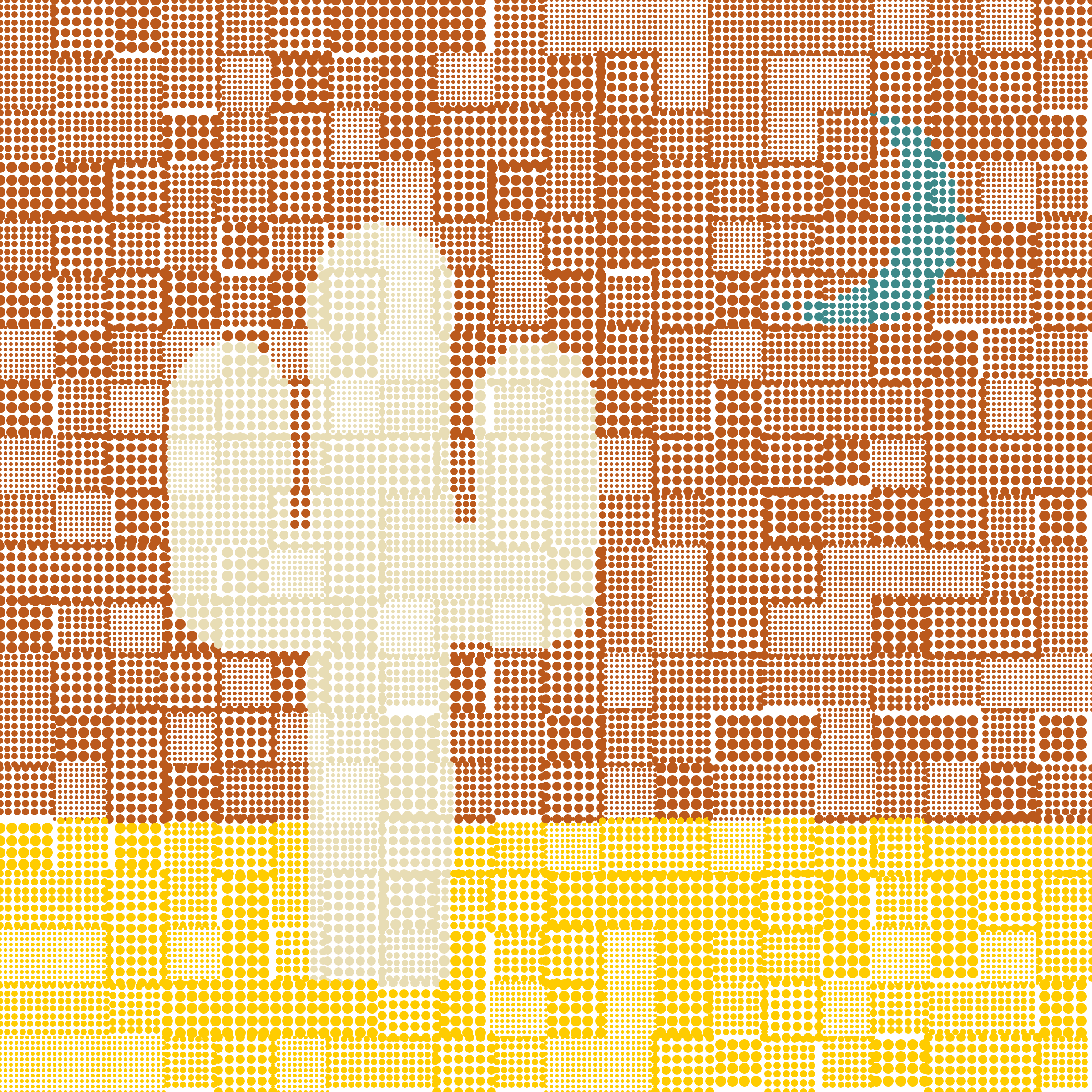 Patchwork Saguaros #66000069