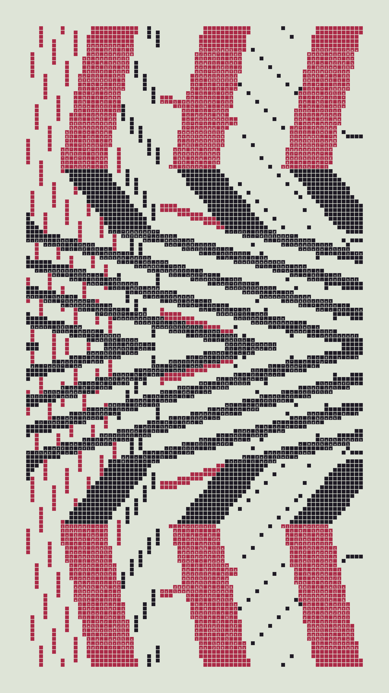 Featured token for: Quine #259