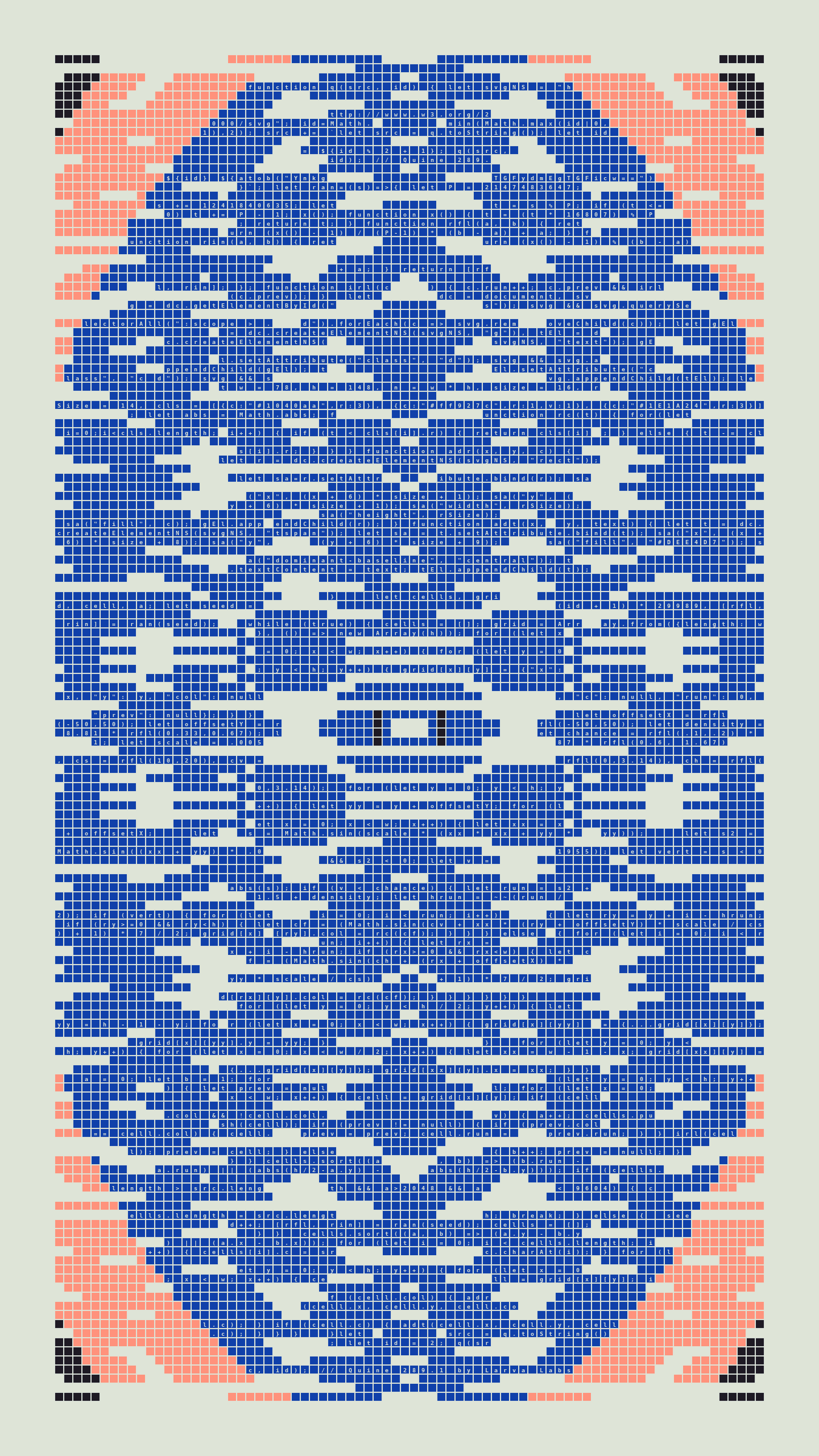 Featured token for: Quine