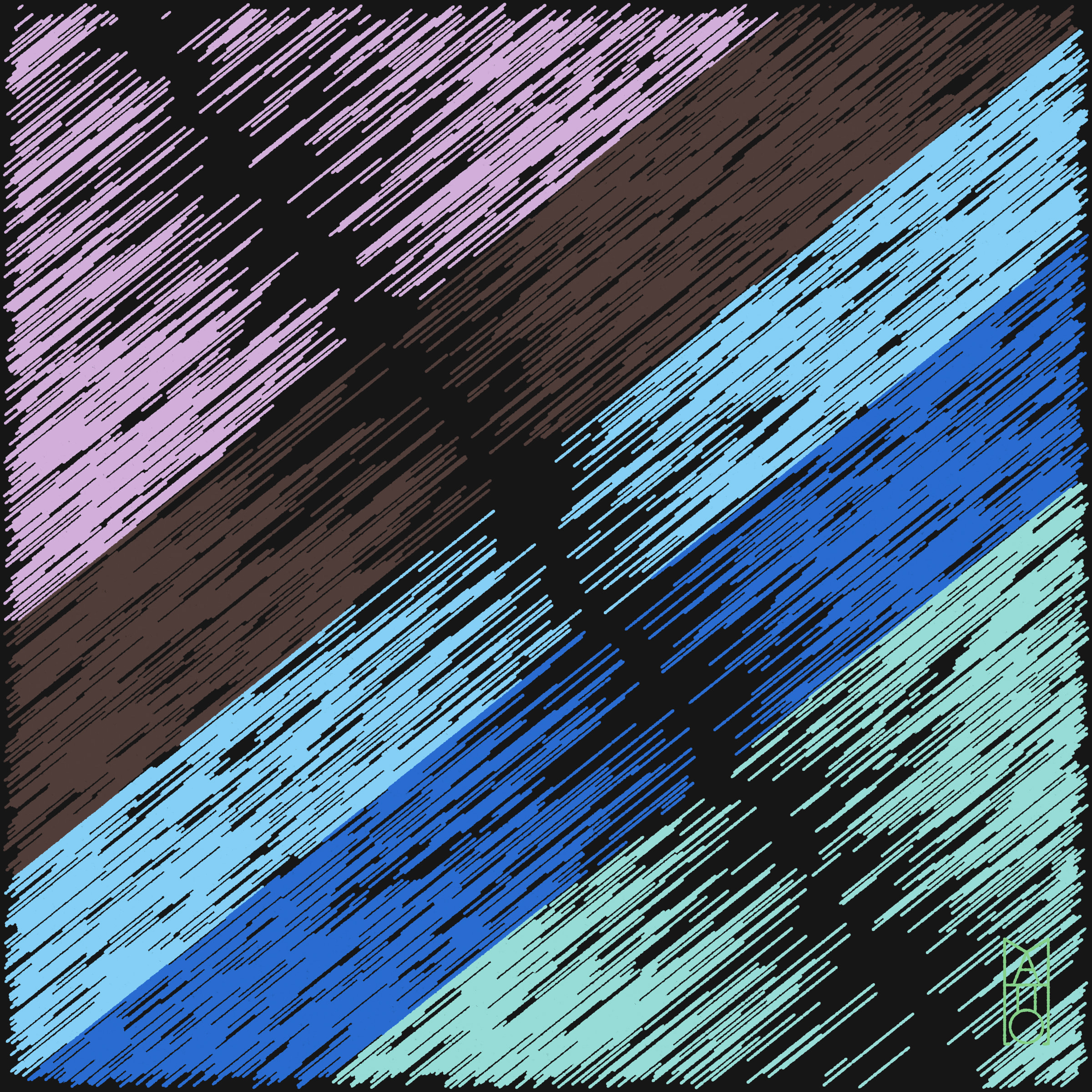 Featured token for: Time Between the Lines is Thread Through the Mind
