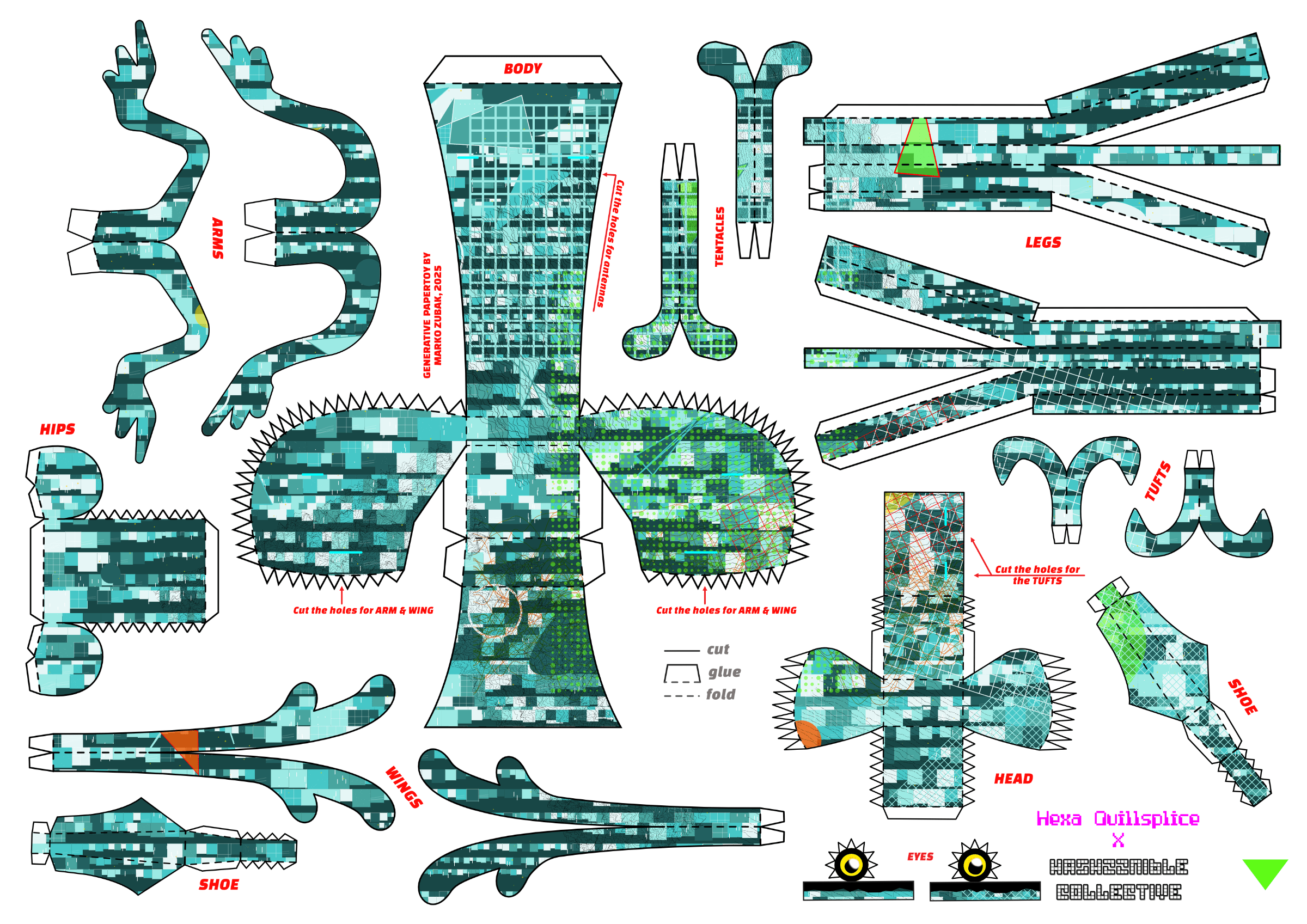 Hashzznible Collective: Hexa Quillsplice preview 1