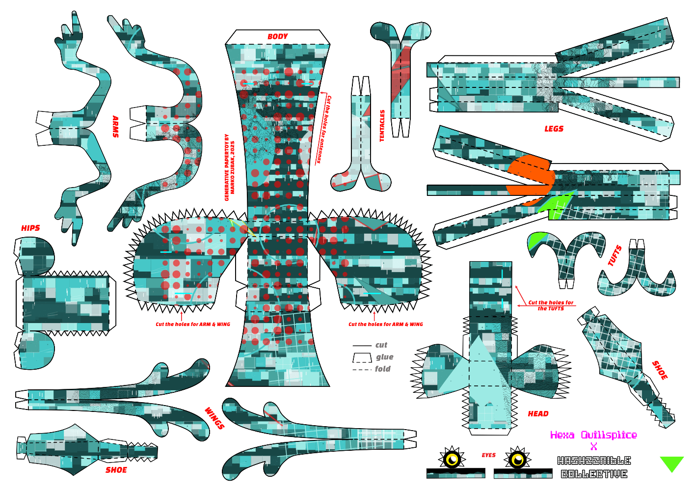 Hashzznible Collective: Hexa Quillsplice preview 1