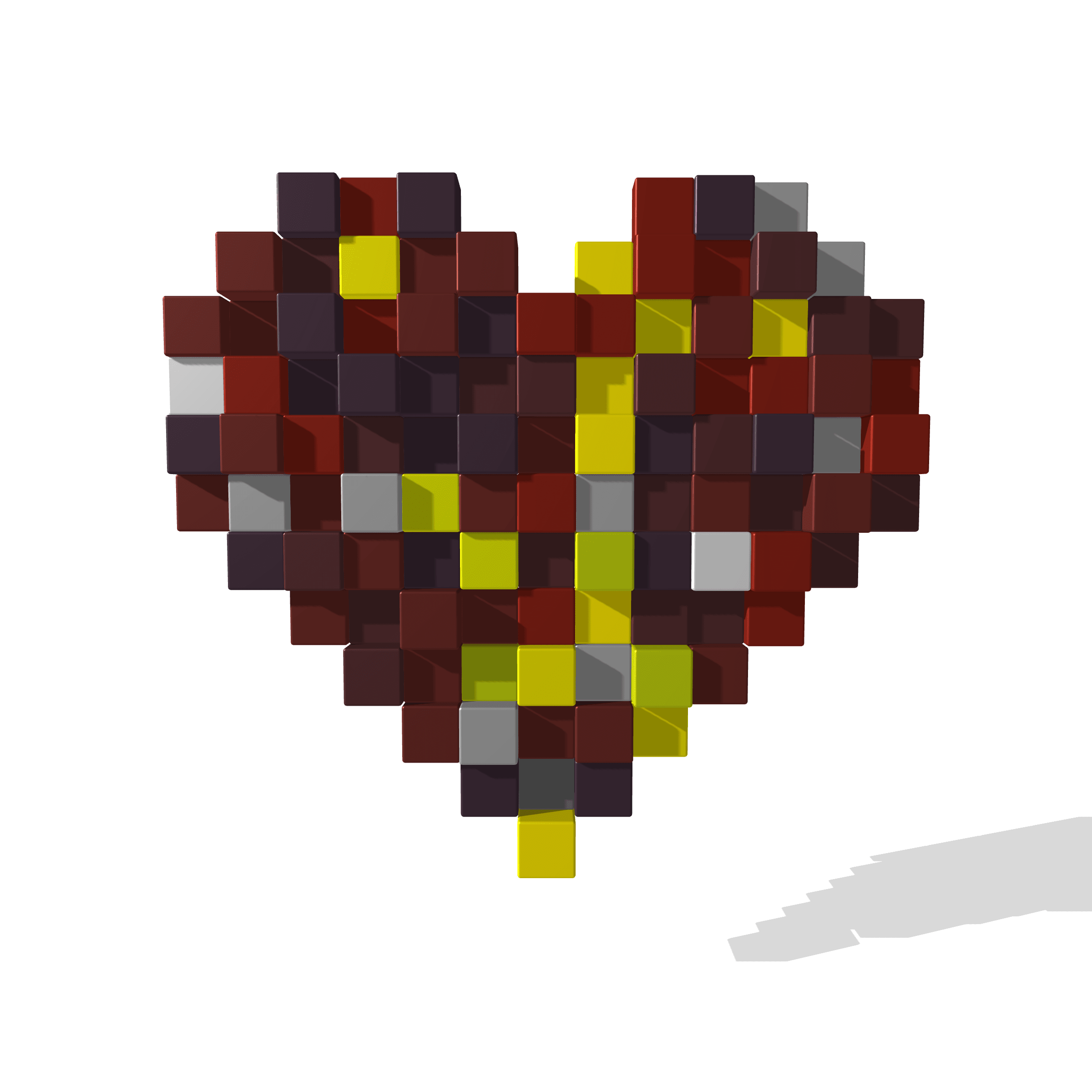 Artwork by Erick Calderon (Snowfro): heart + craft