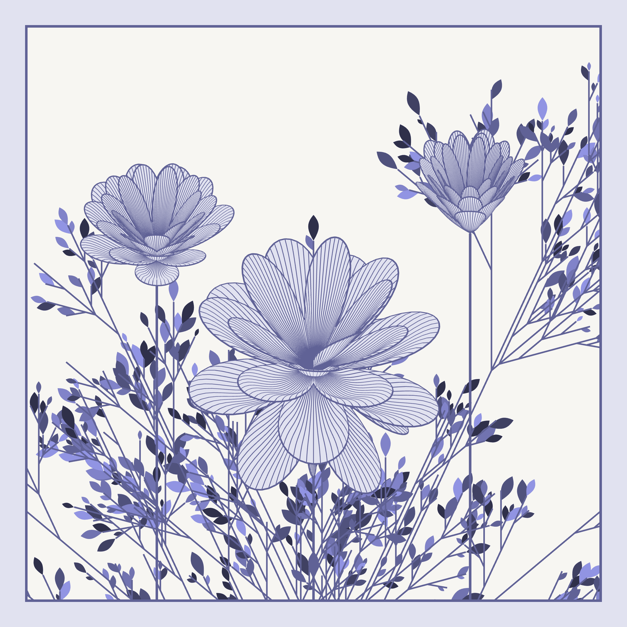 Featured token for: Floral Monochrome