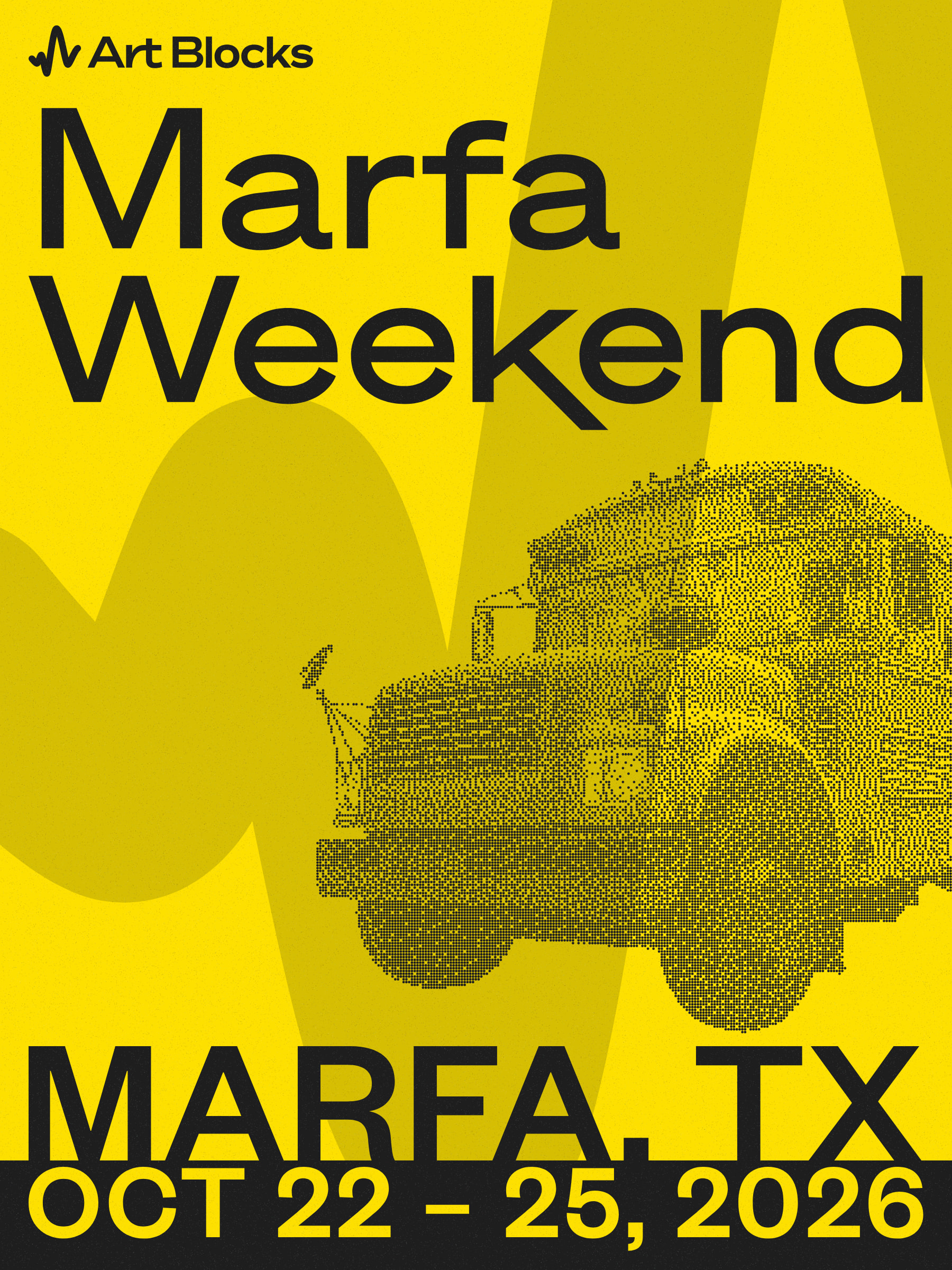 Marfa Weekend 2026 Poster