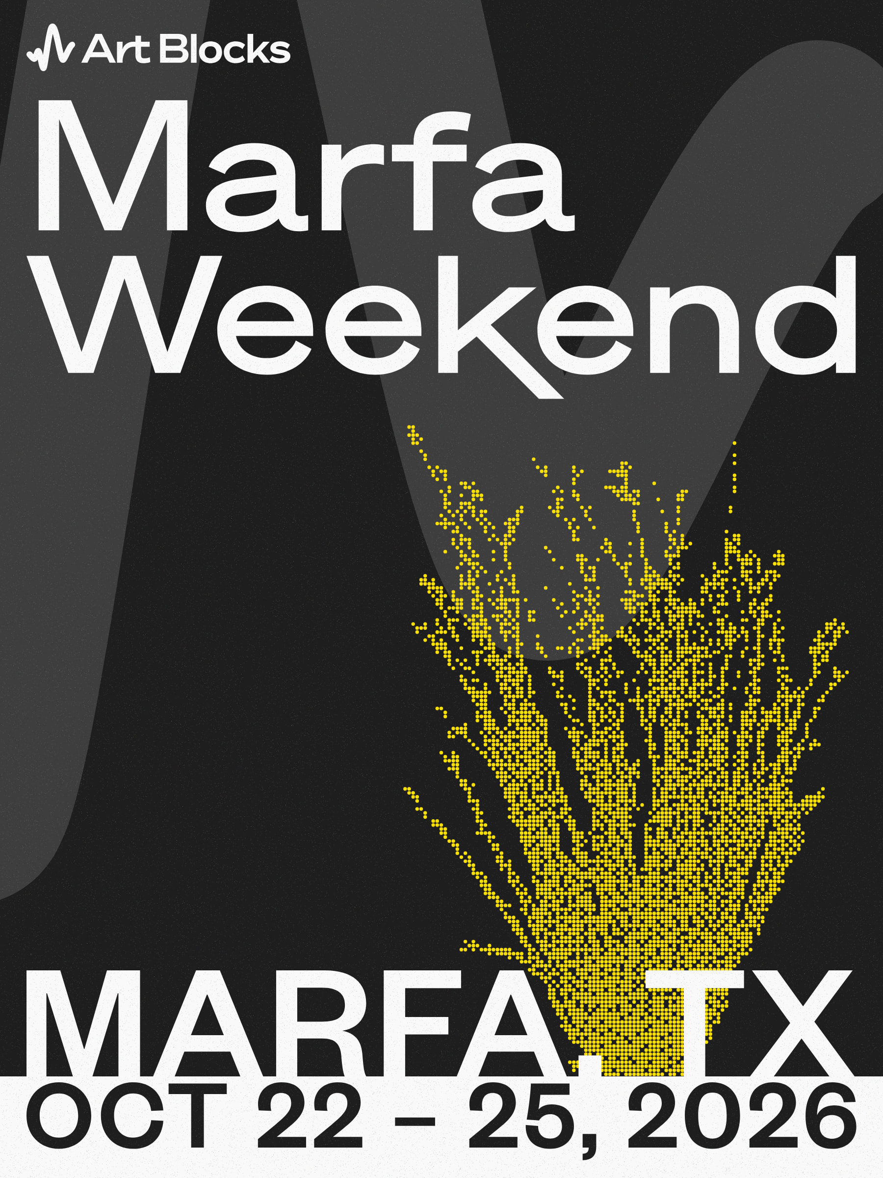 Featured token for: Marfa Weekend 2026 Poster