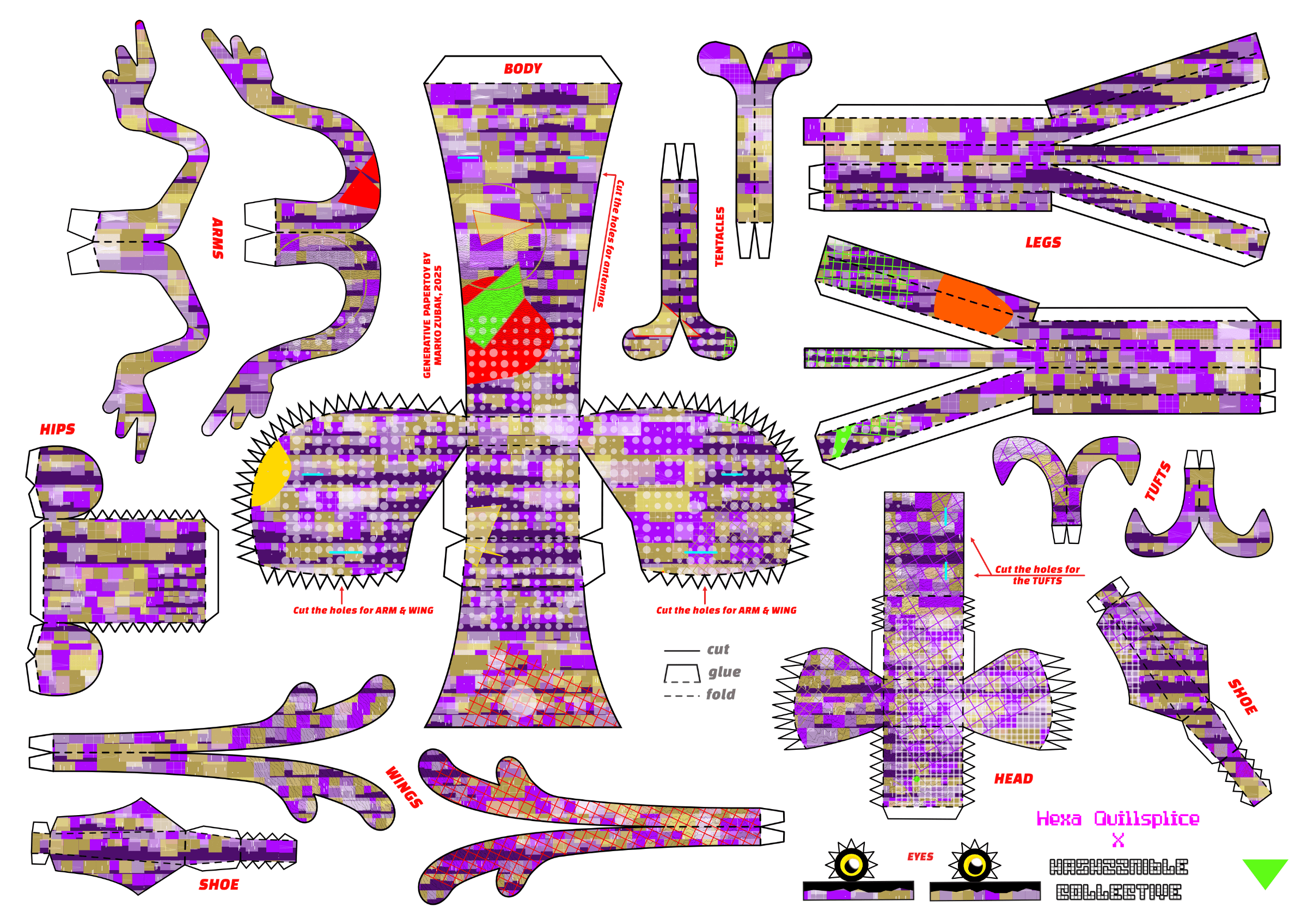 Hashzznible Collective: Hexa Quillsplice preview 4