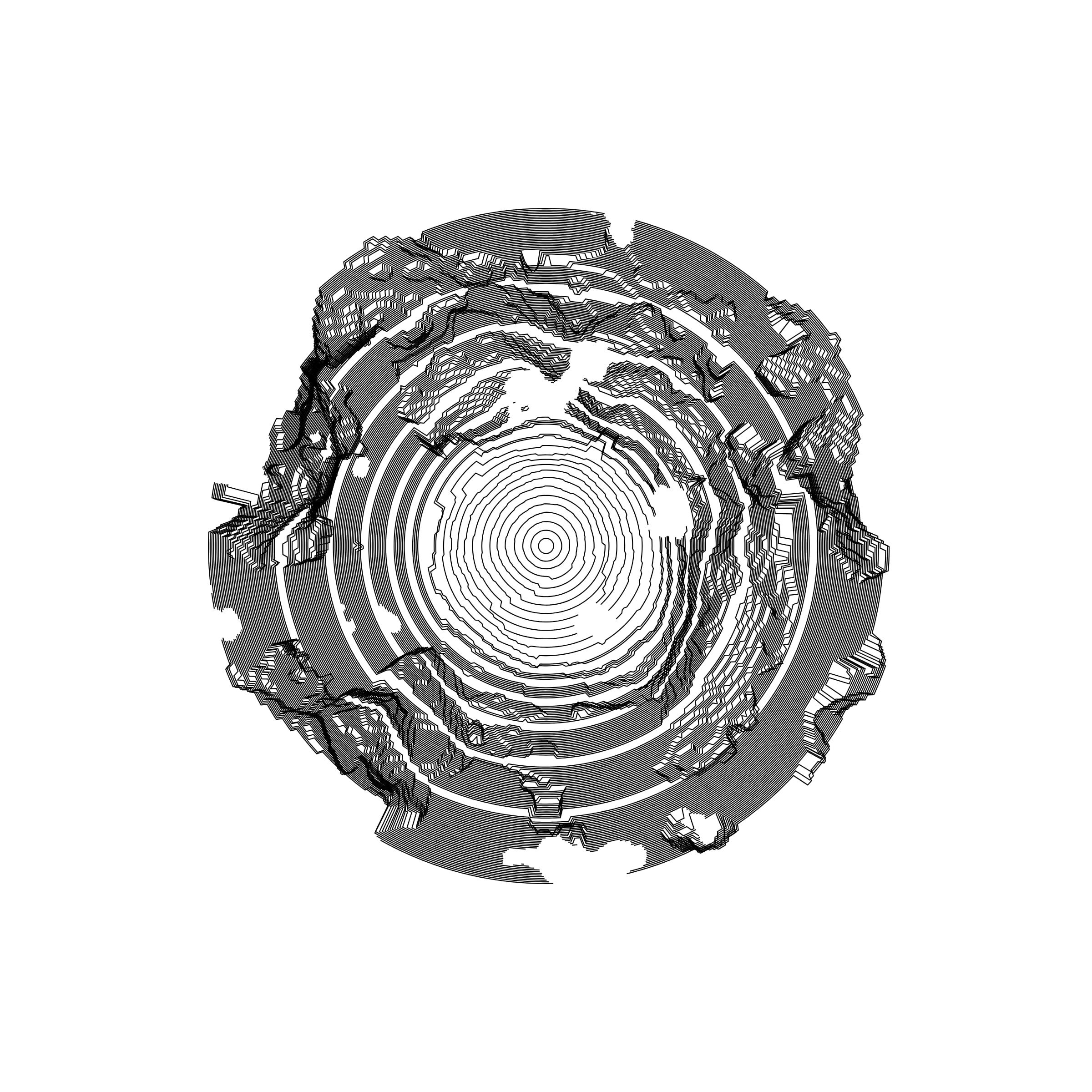 Artwork by Art Blocks Dev: Implosion