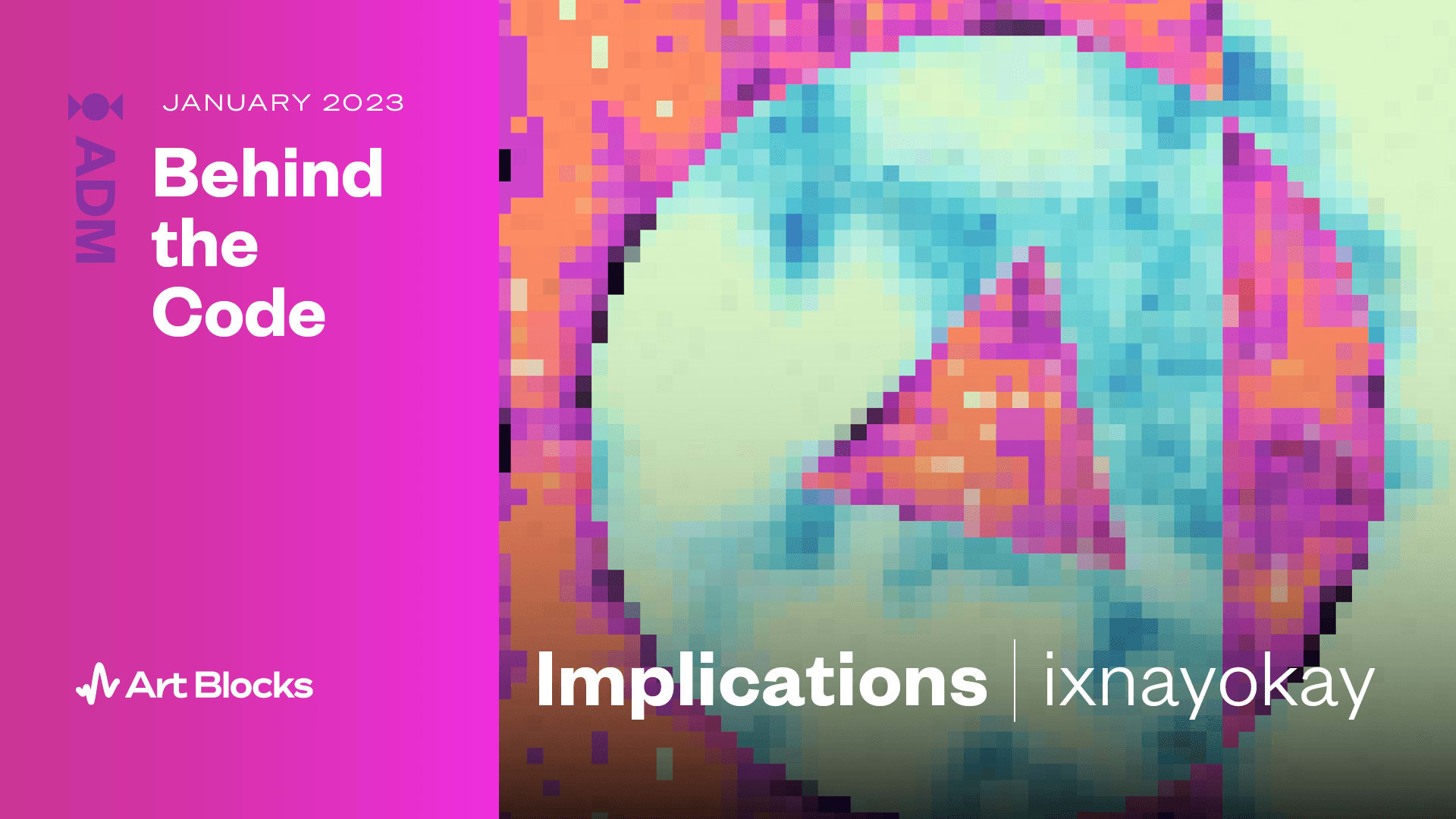 Article thumbnail for: Behind the Code: Implications by ixnayokay