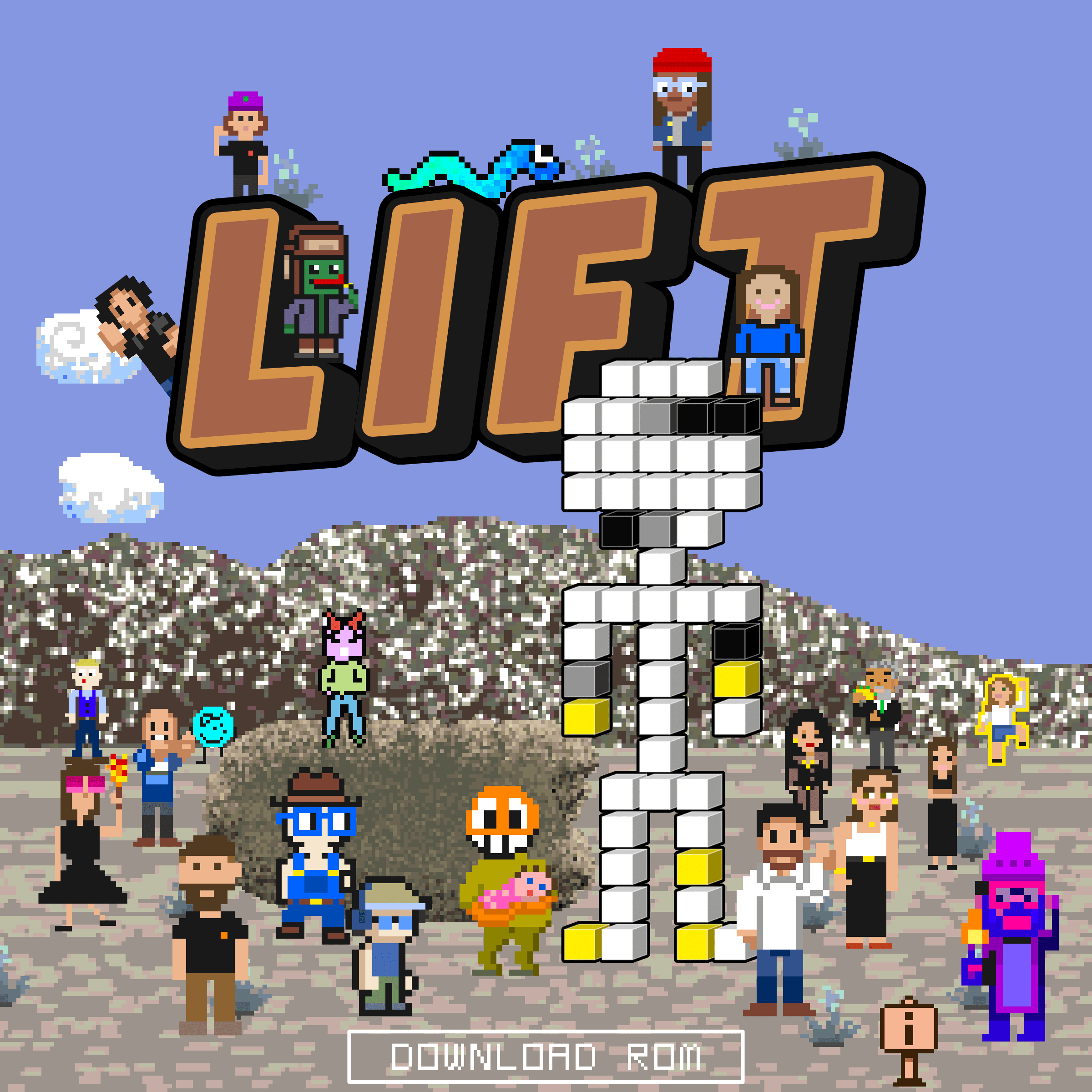 Featured token for: LIFT (a self portrait) #558