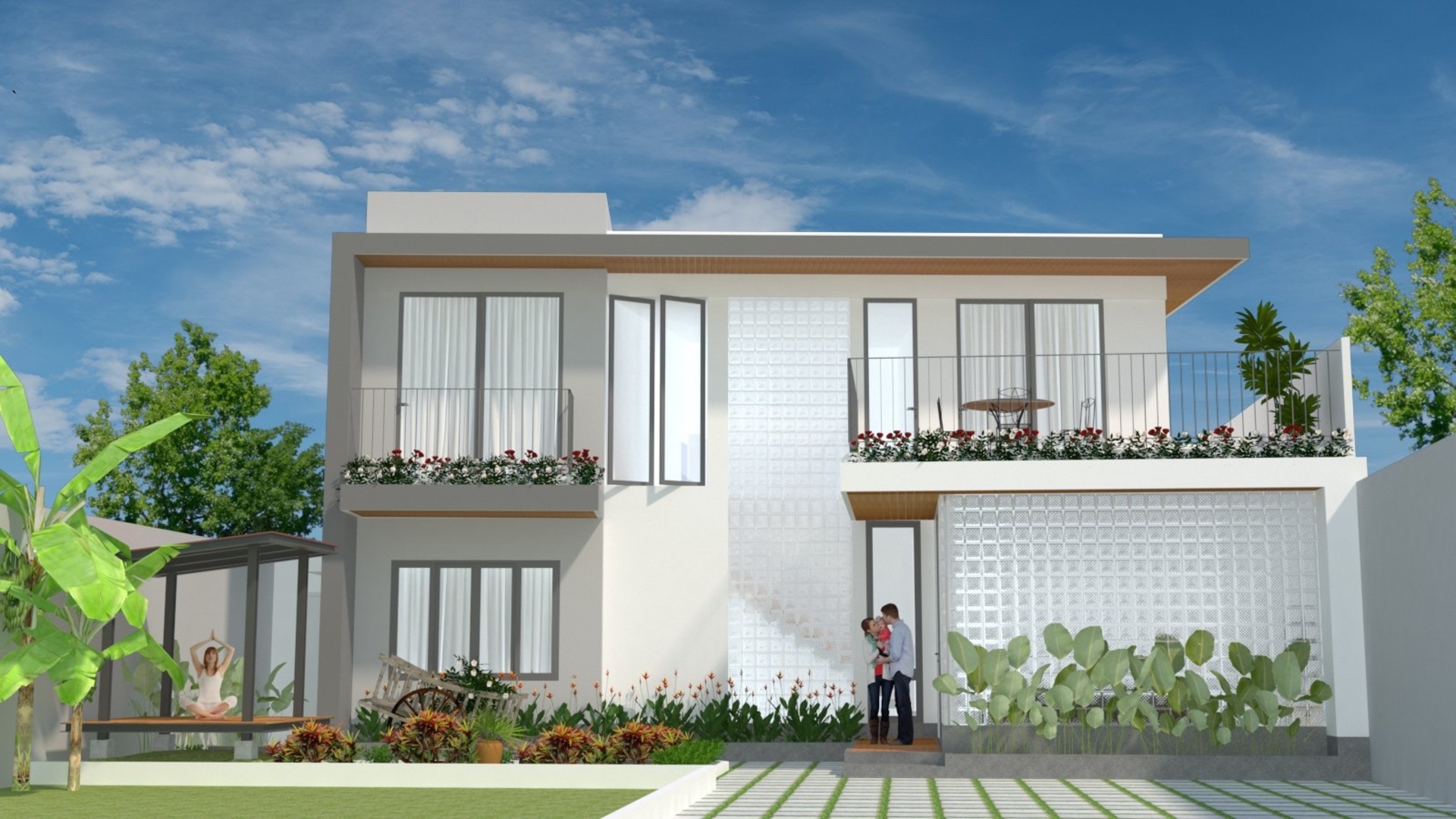 Thiết Kế Nhà Phố Phong Cách Hiện Đại Tại Biên Hòa