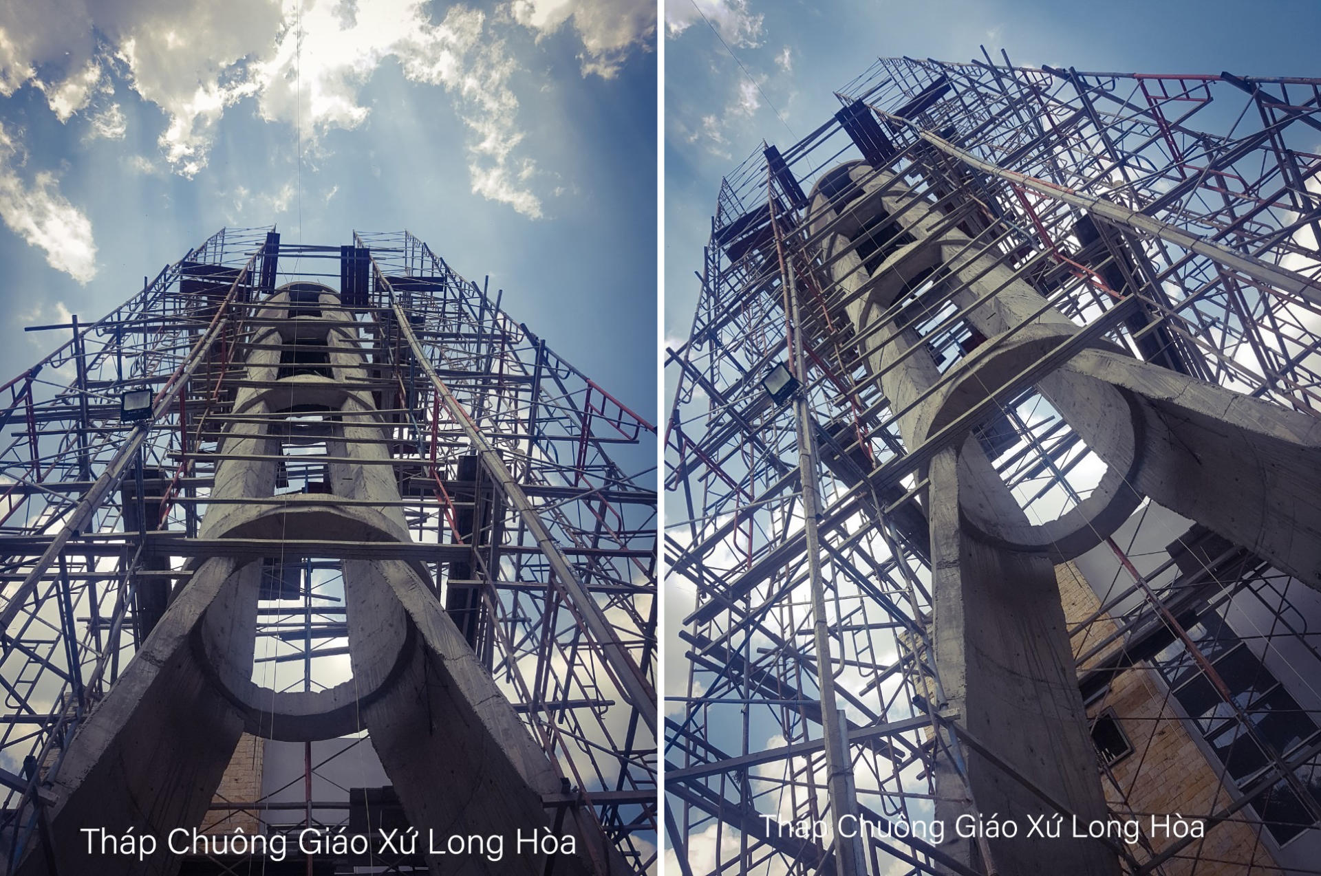 Thi Công Nhà Thờ, Nhà Nguyện, Nhà Giáo Lý, Tháp Chuông...