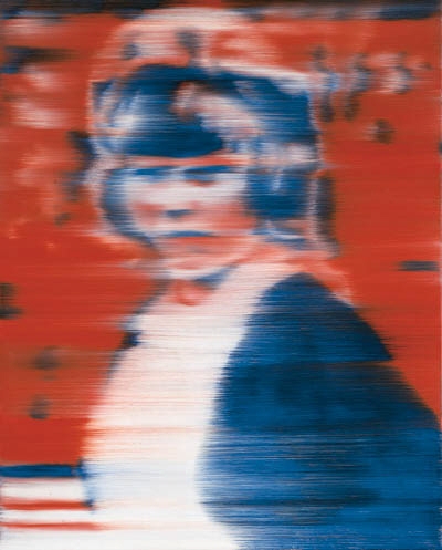 Gerhard Richter, "Jung Frau (bunt)," 1965