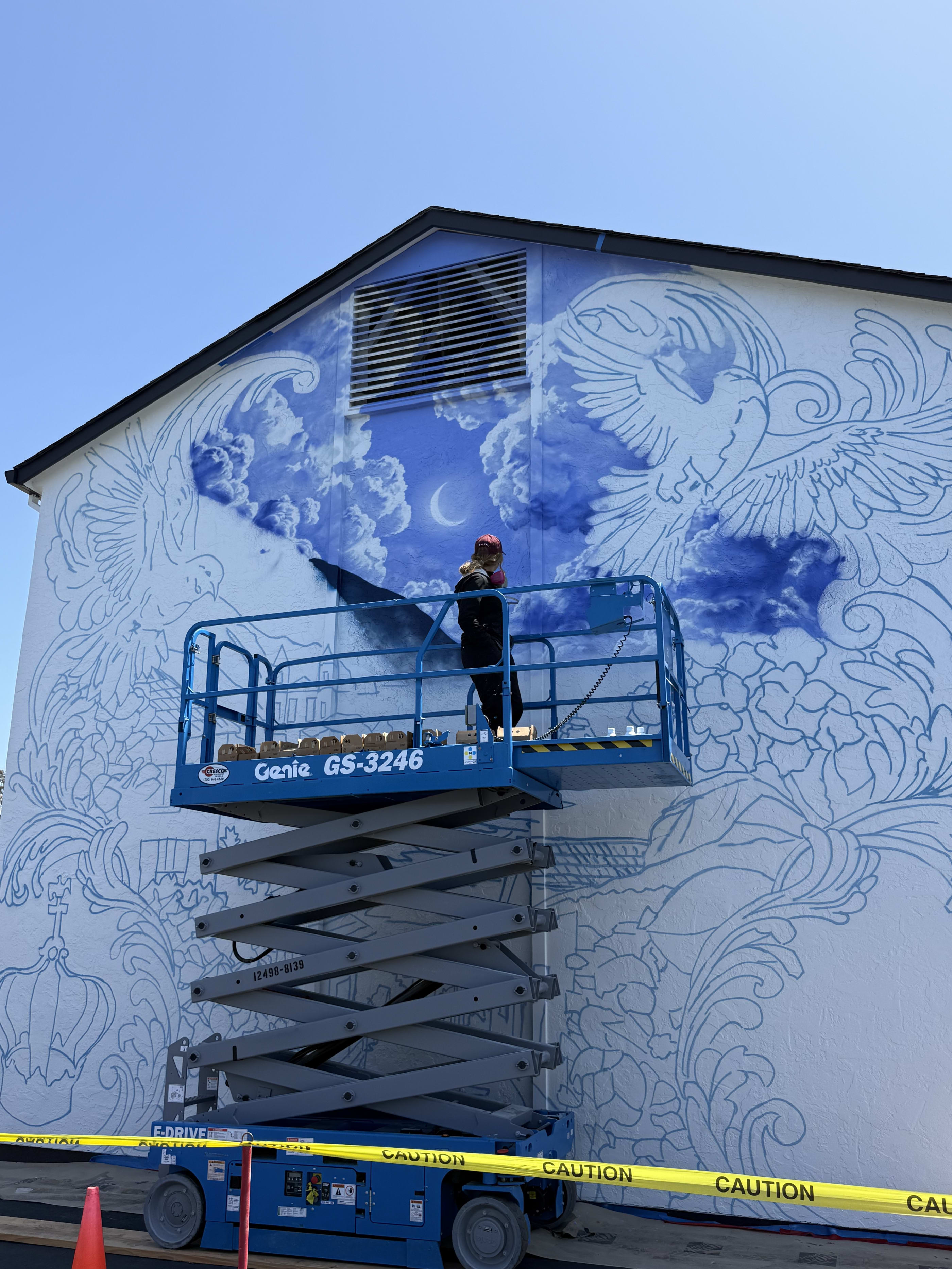 I.D.E.S. Portuguese Mural detail