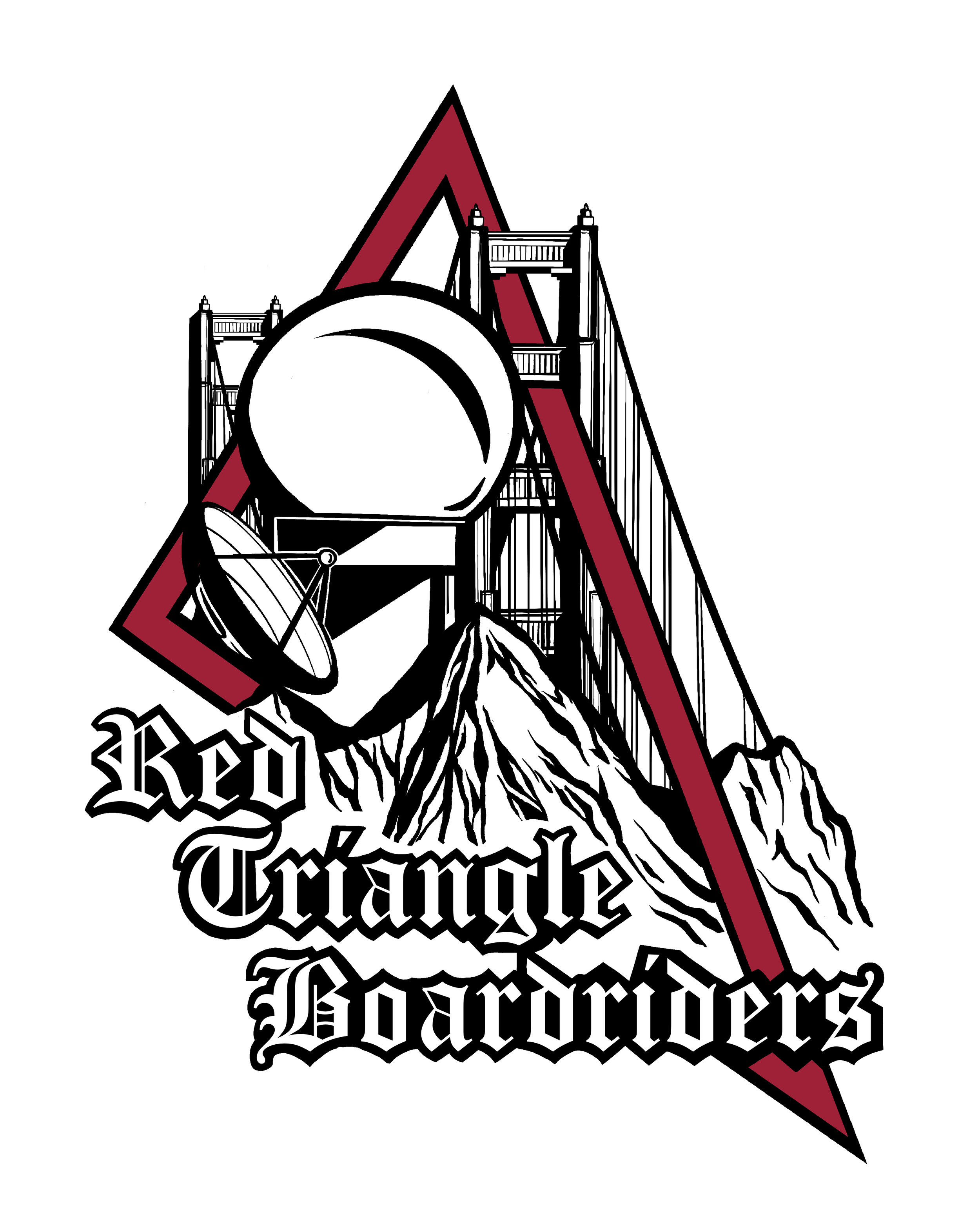 Logo for local boardriders surf team - View 1