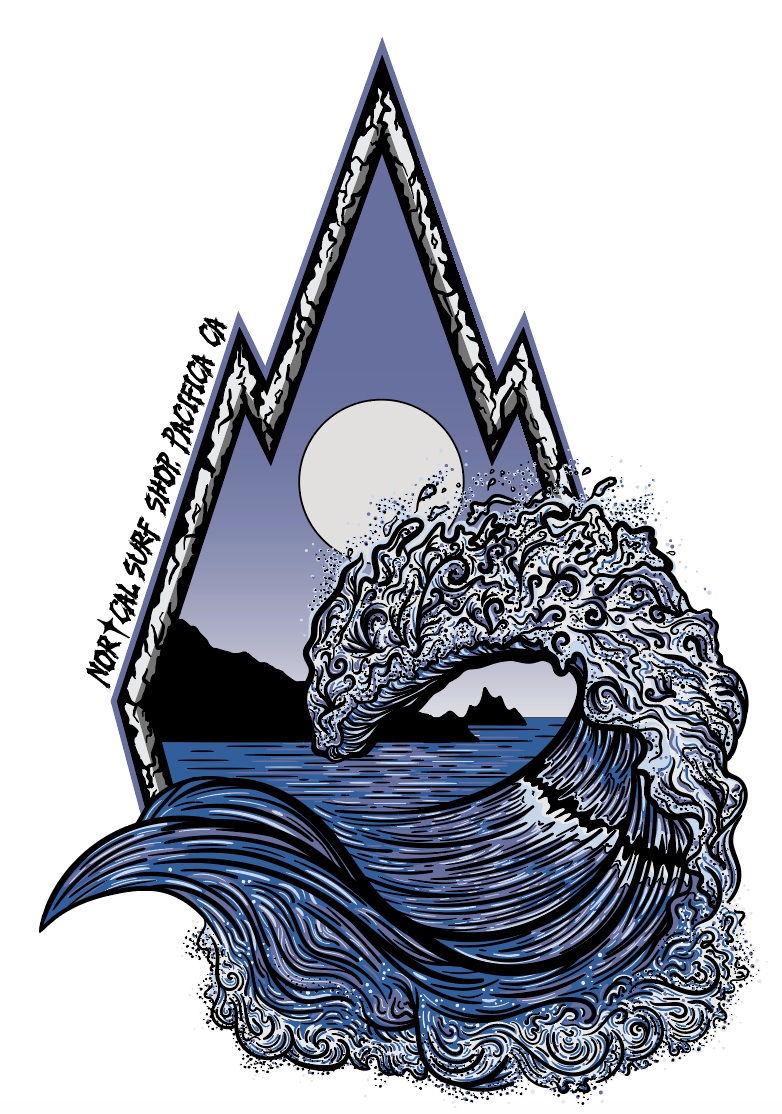 Garment design for Nor Cal Surf Shop - View 1