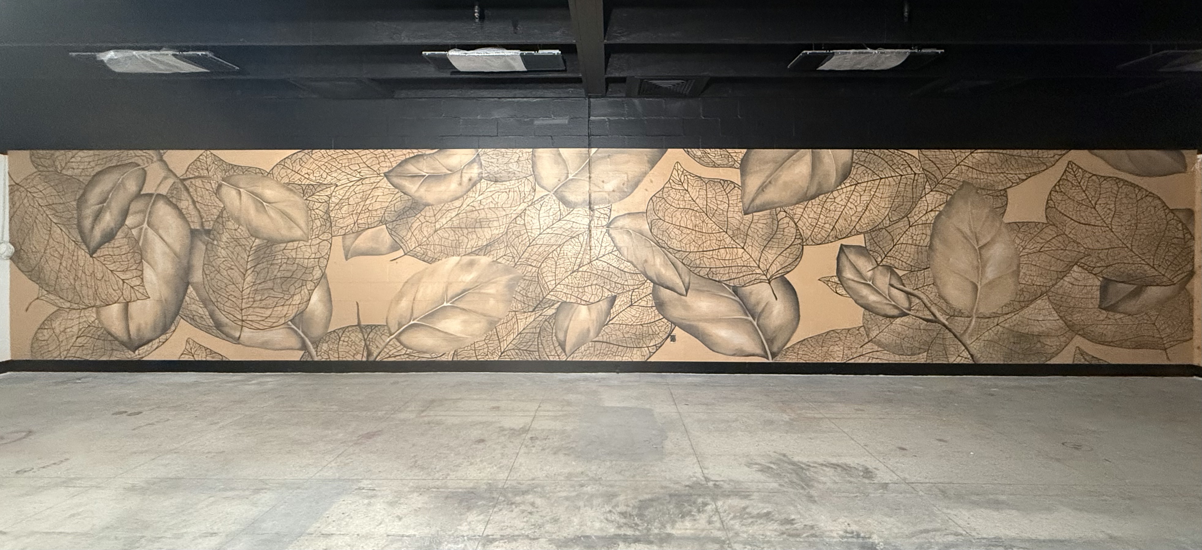 Santa Cruz Athletic Club Mural - View 1