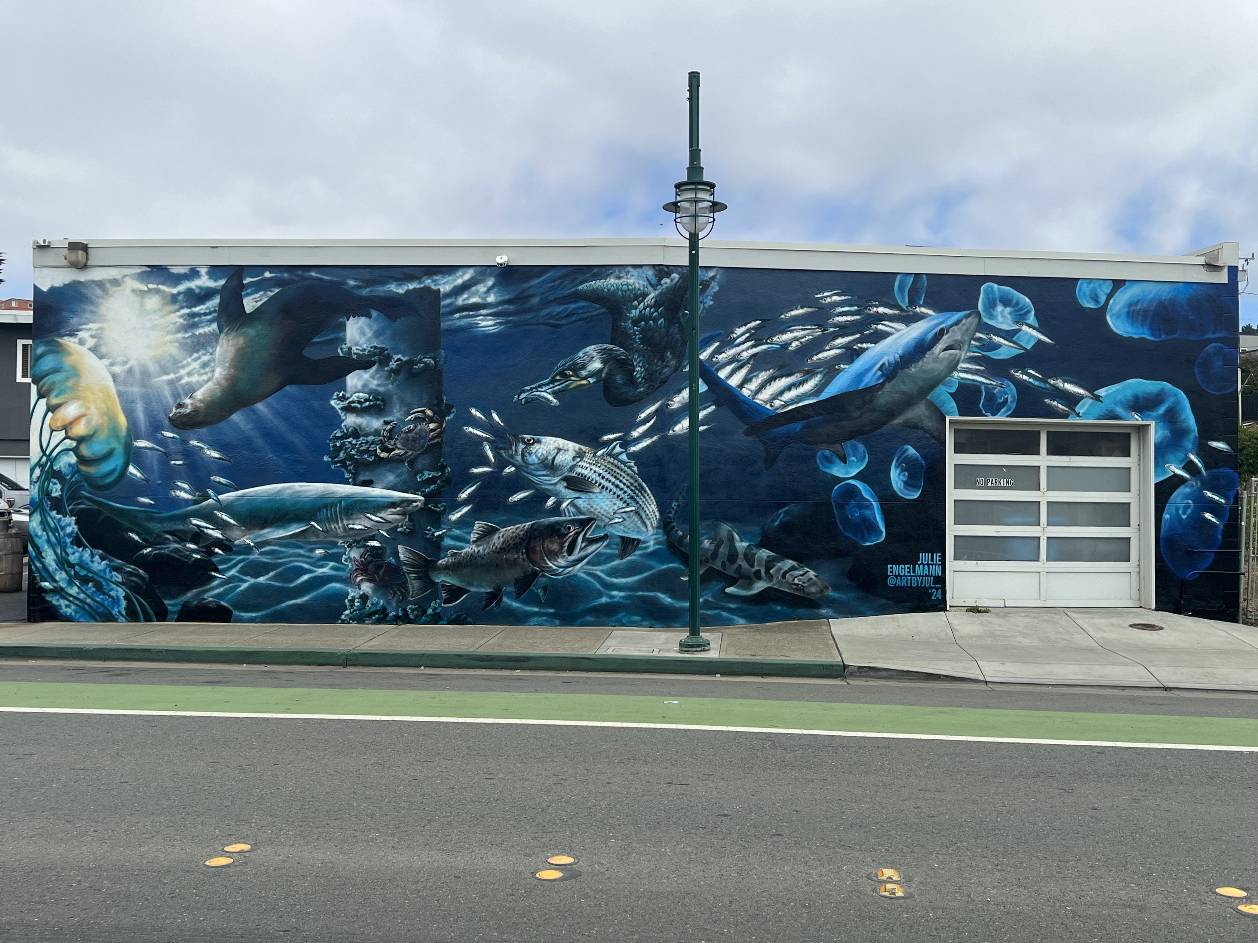 Under the Pacifica Pier Mural - View 1