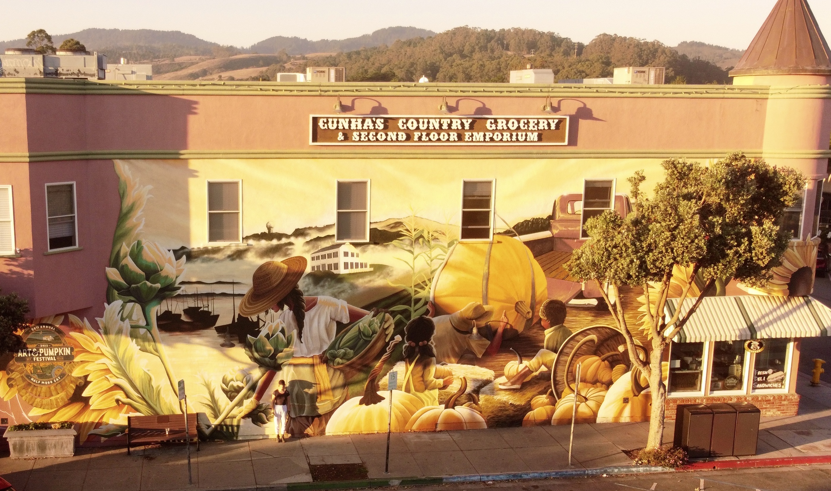 Half Moon Bay Mural - View 1