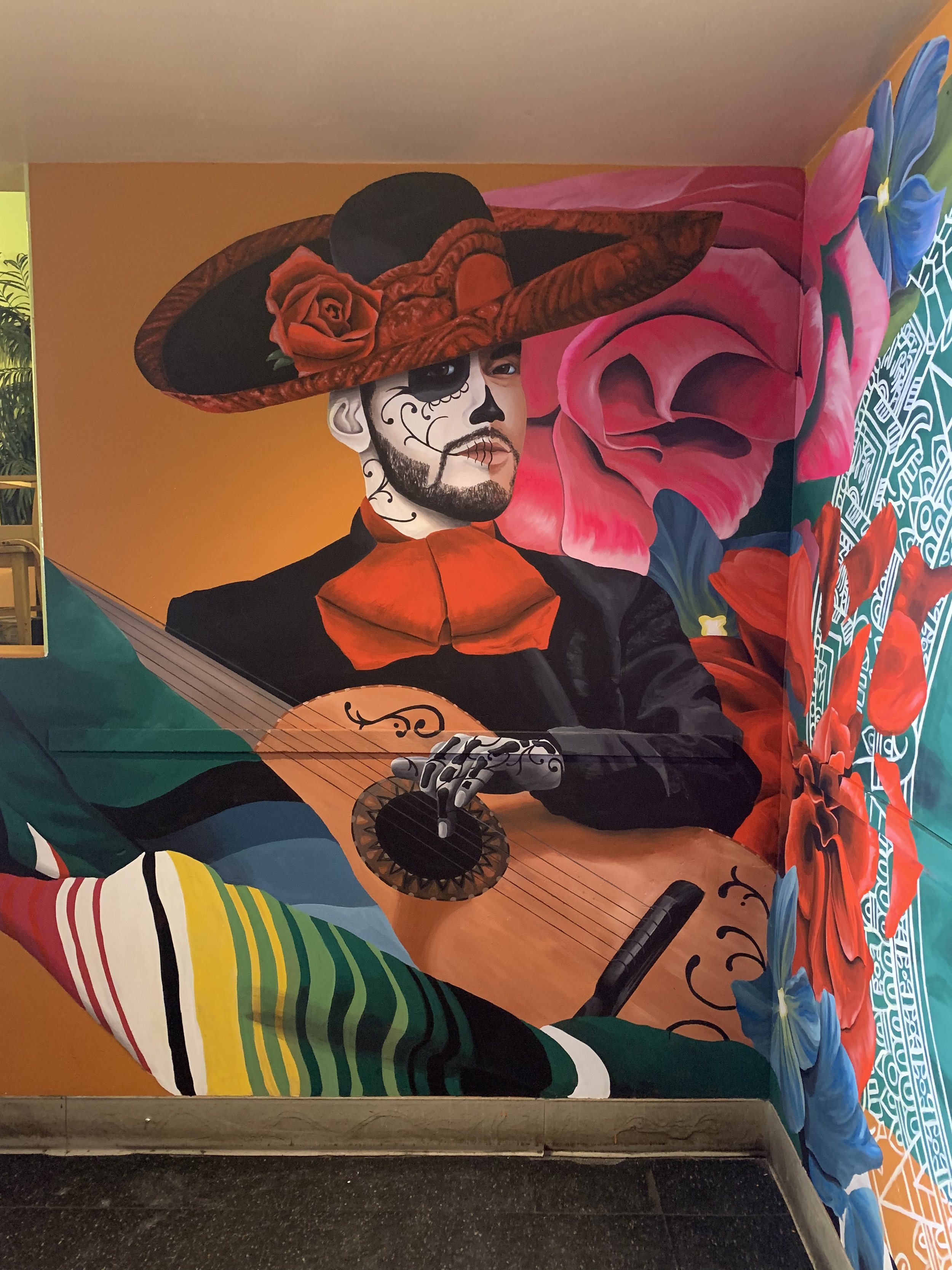 La Playa Mural detail