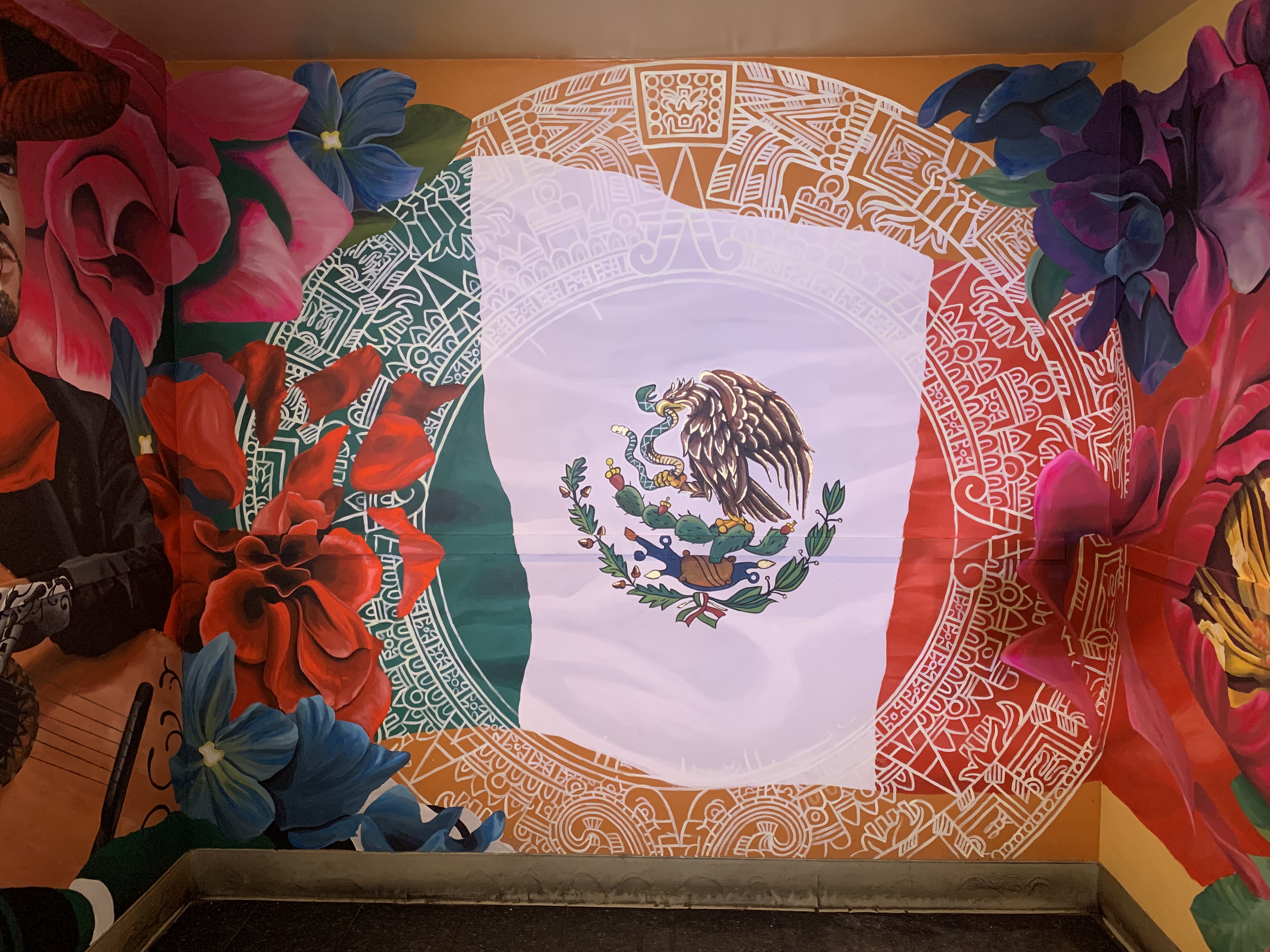 La Playa Mural detail