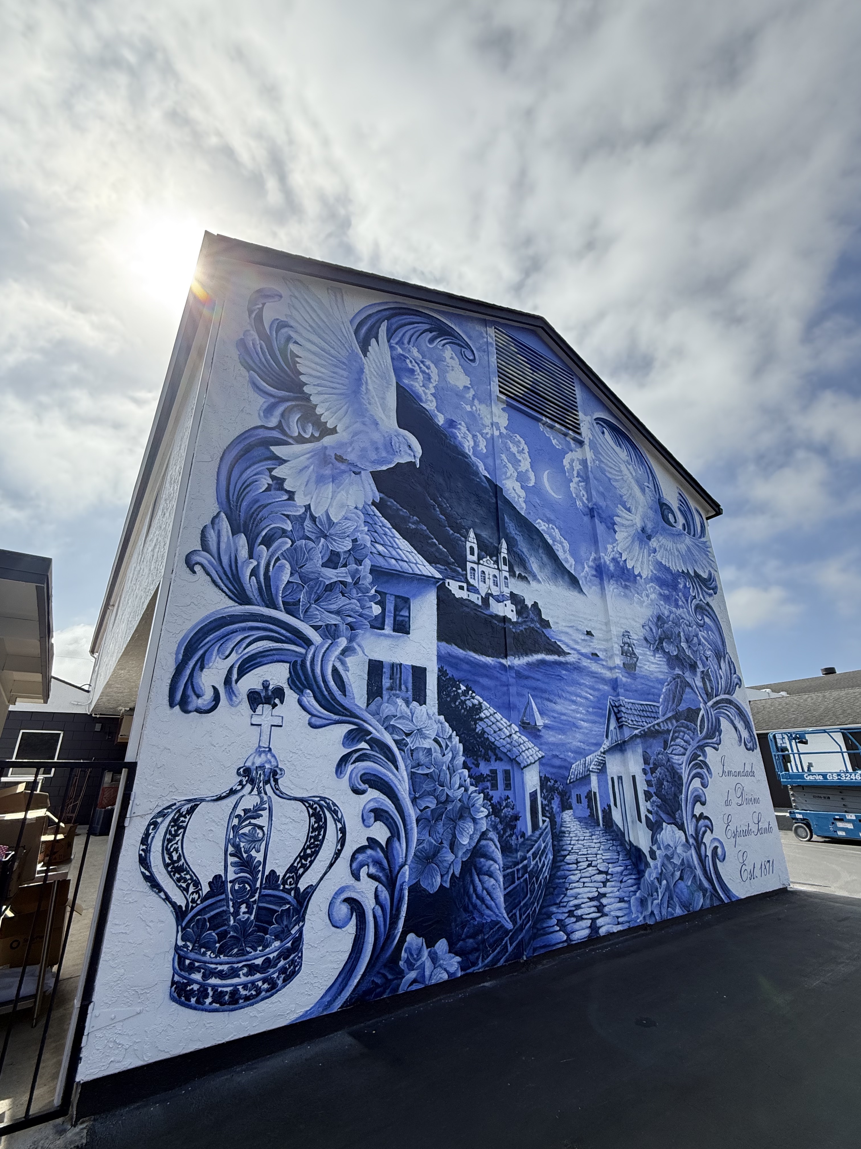 I.D.E.S. Portuguese Mural detail