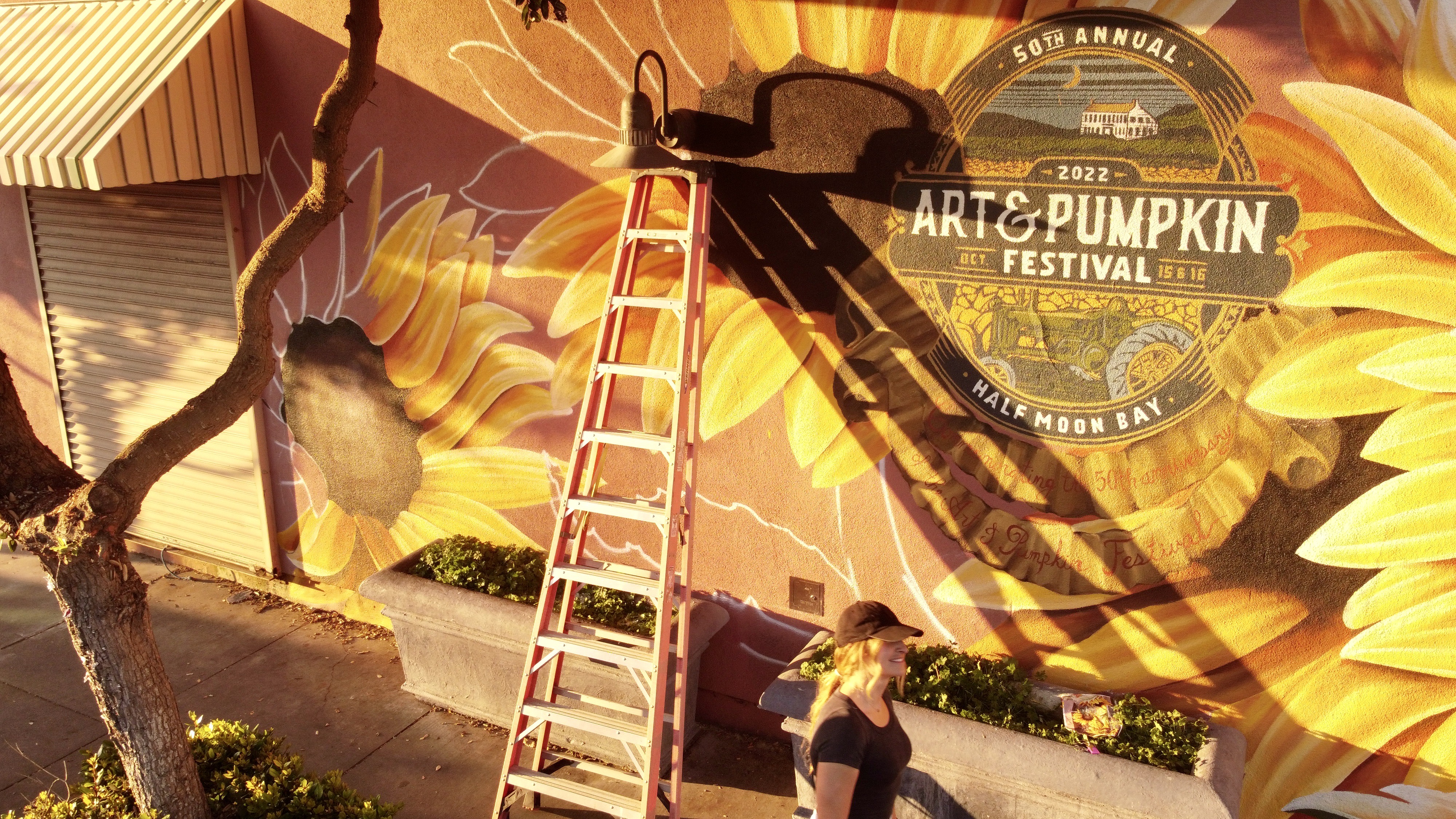 Half Moon Bay Mural detail